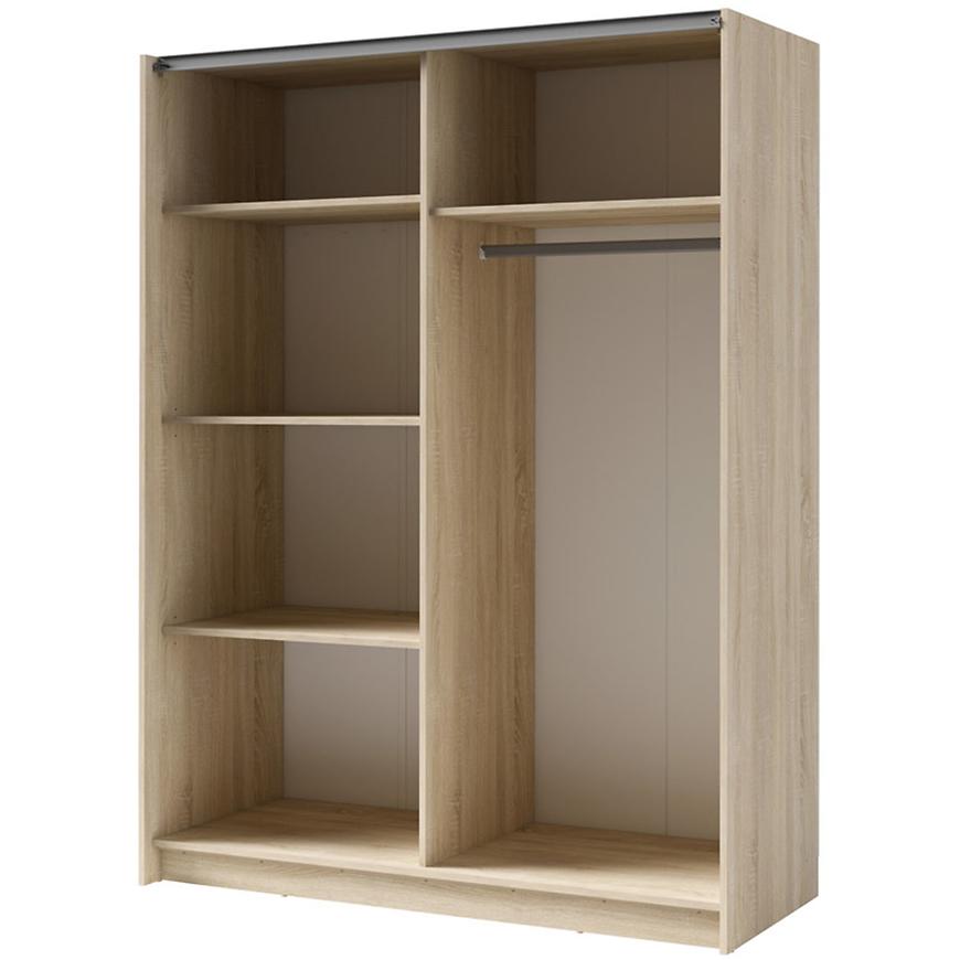 MO Gozo II 10 Sliding Wardrobe 180 cm – Sonoma Oak
