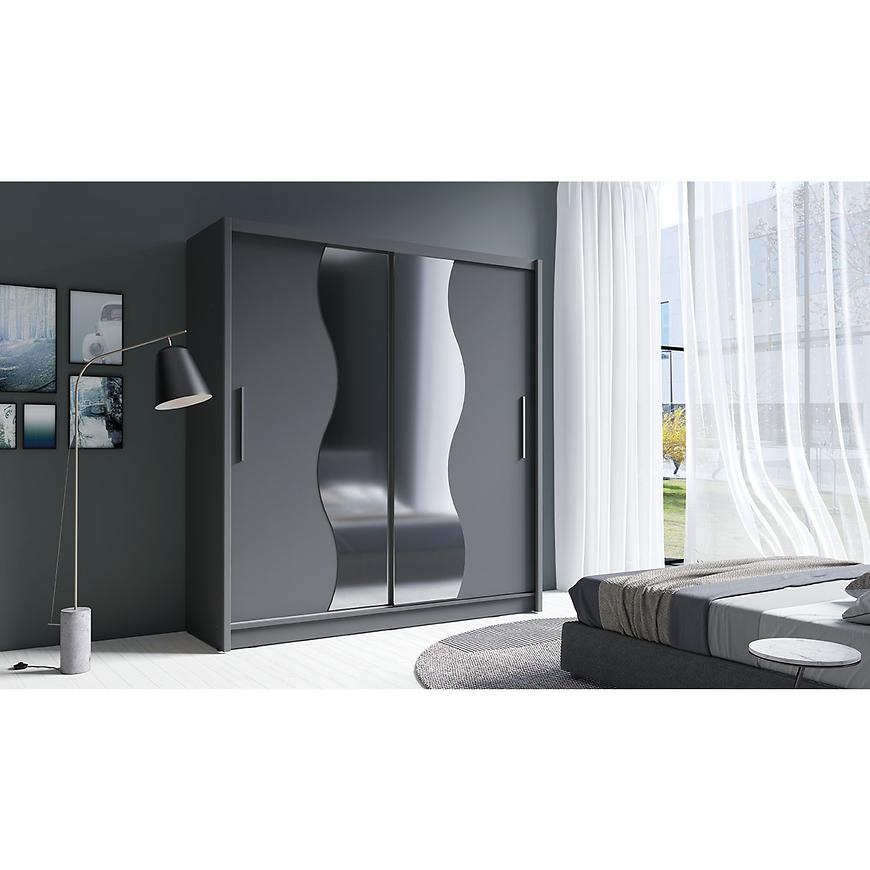 MO Bergamo I Wardrobe – 2D Grey Graphite
