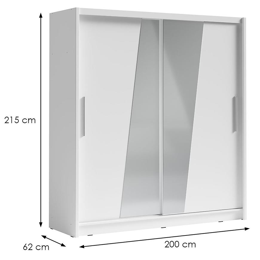 MO Bergamo III Wardrobe – White