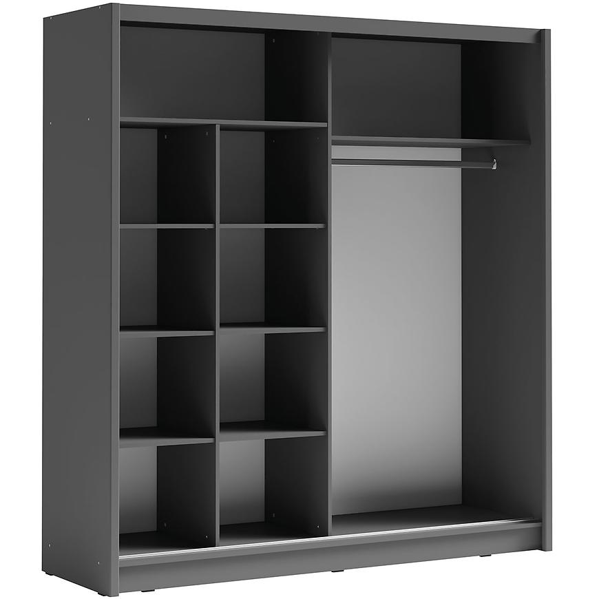 MO Bergamo III Wardrobe – Grey Graphite