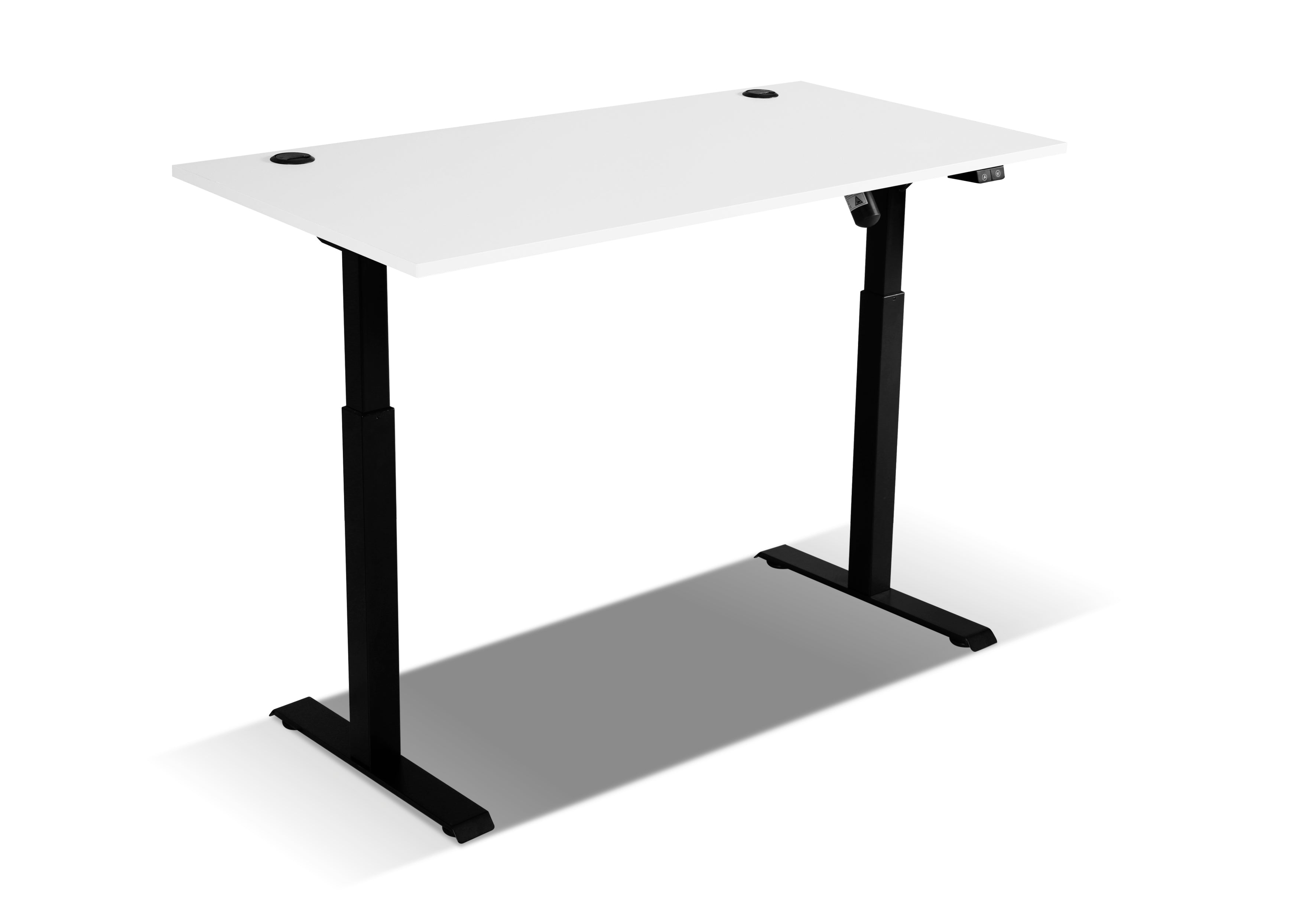 LE Malta 151 Electric Height Adjustable Desk in Light Grey