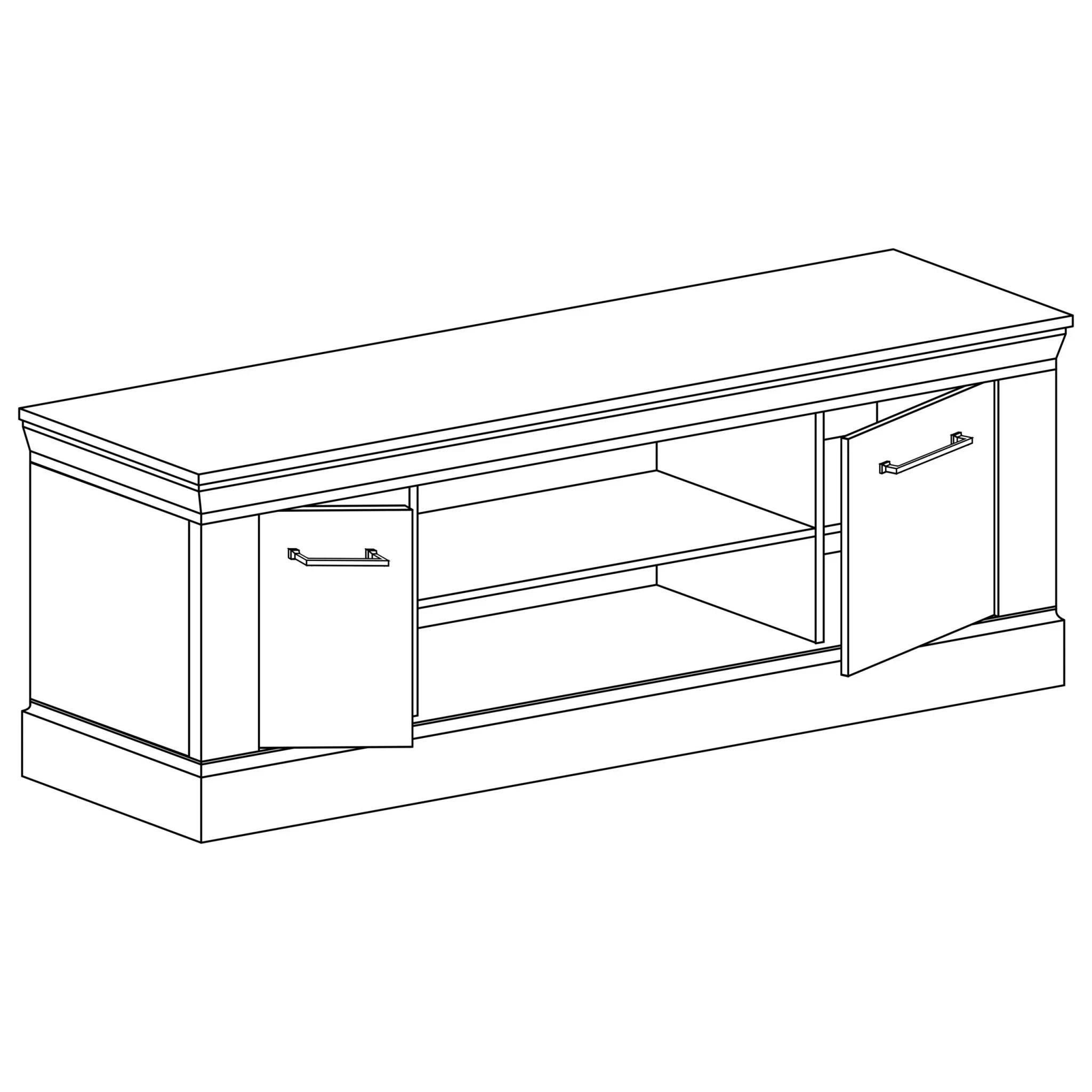 S-Antica TV Cabinet Kraft Gold A-4