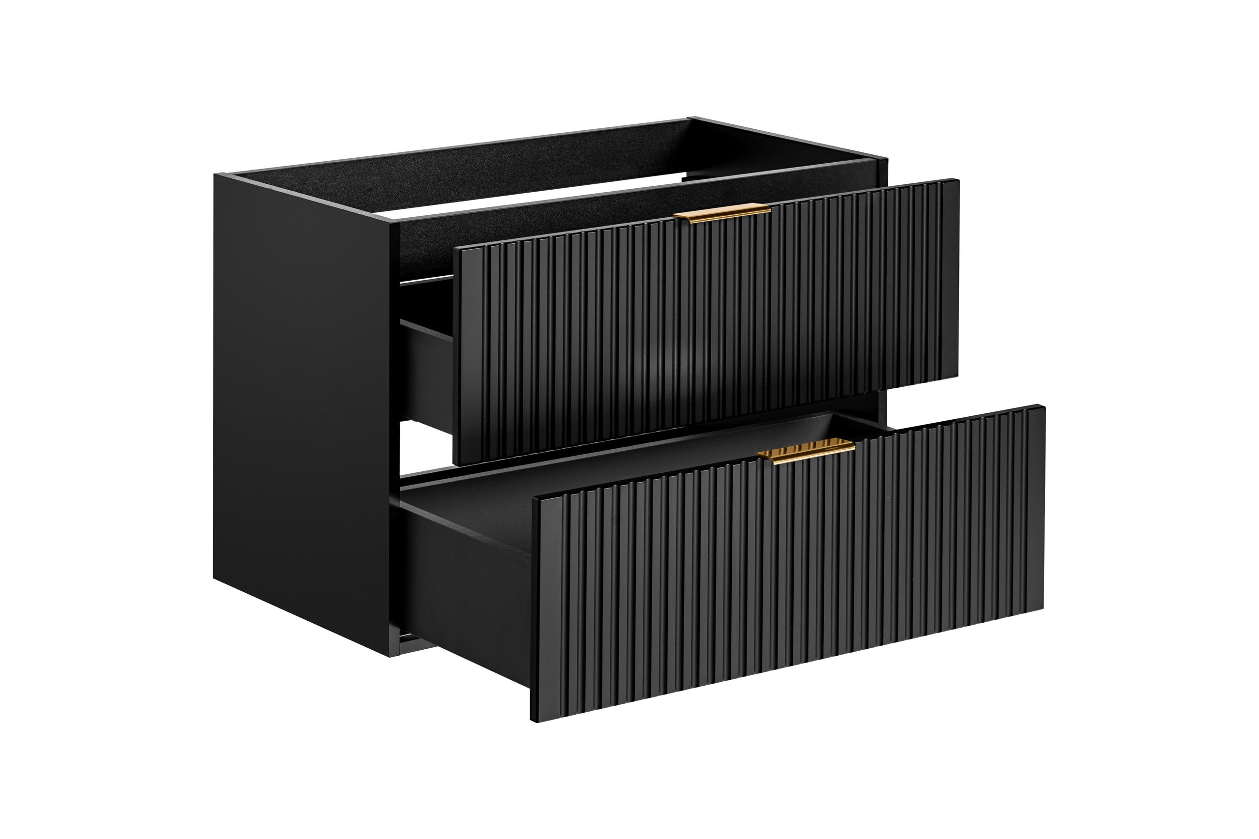 Adel Schwarz Badezimmer 80 cm SET-ADB B