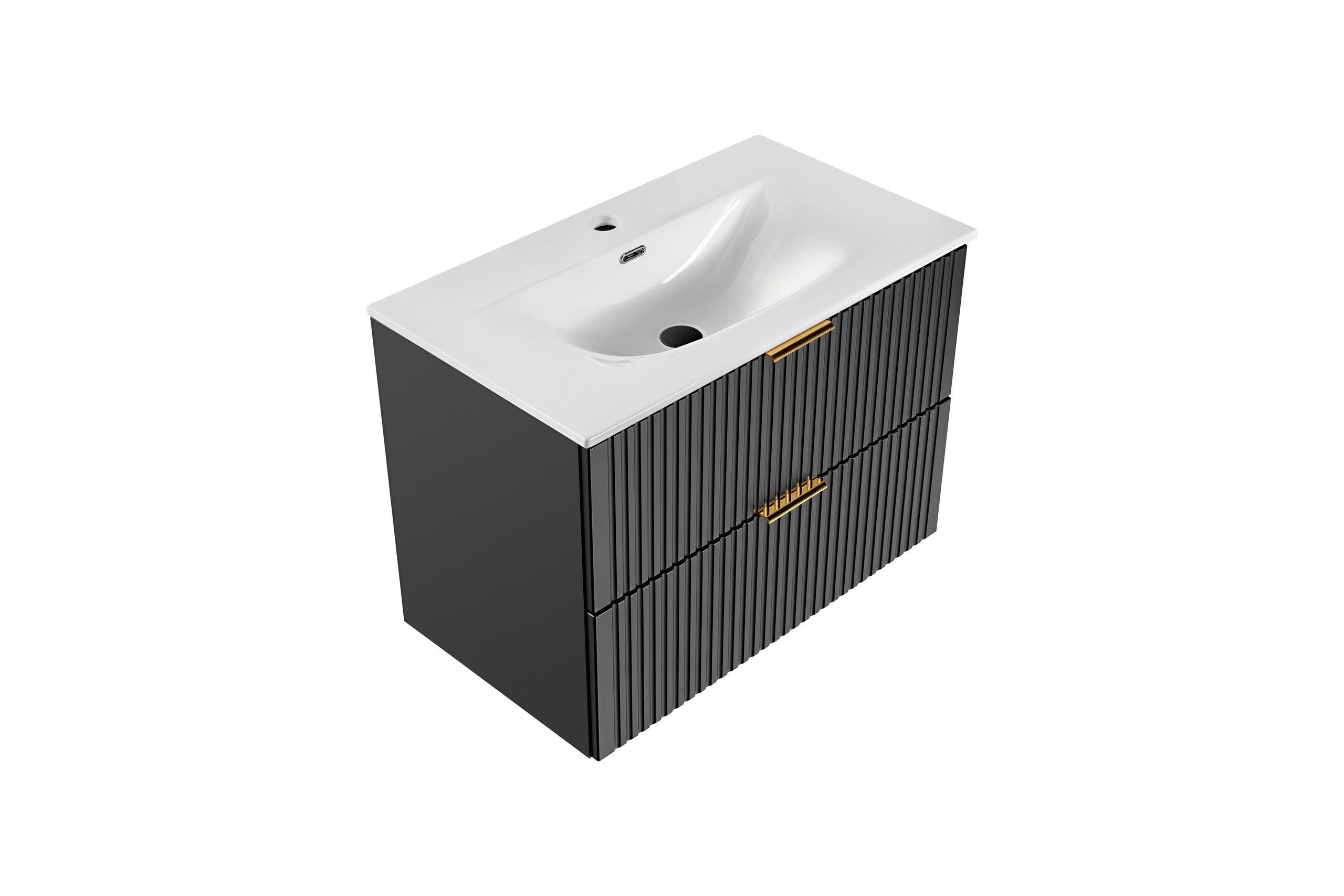 Adel Schwarz Badezimmer Himmel 80 cm SET-ADB B