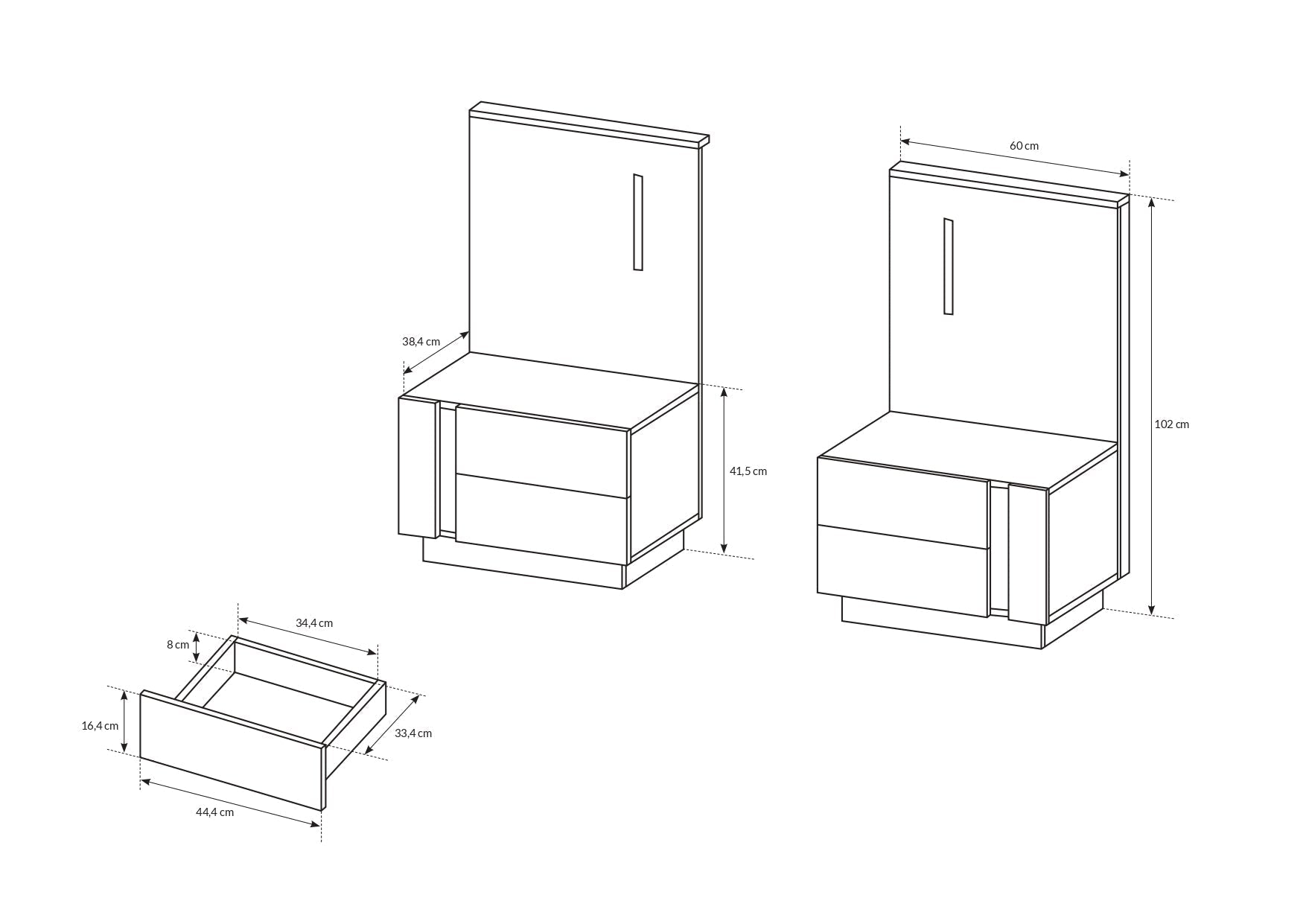 Lask Arco Artisan – Nachttische
