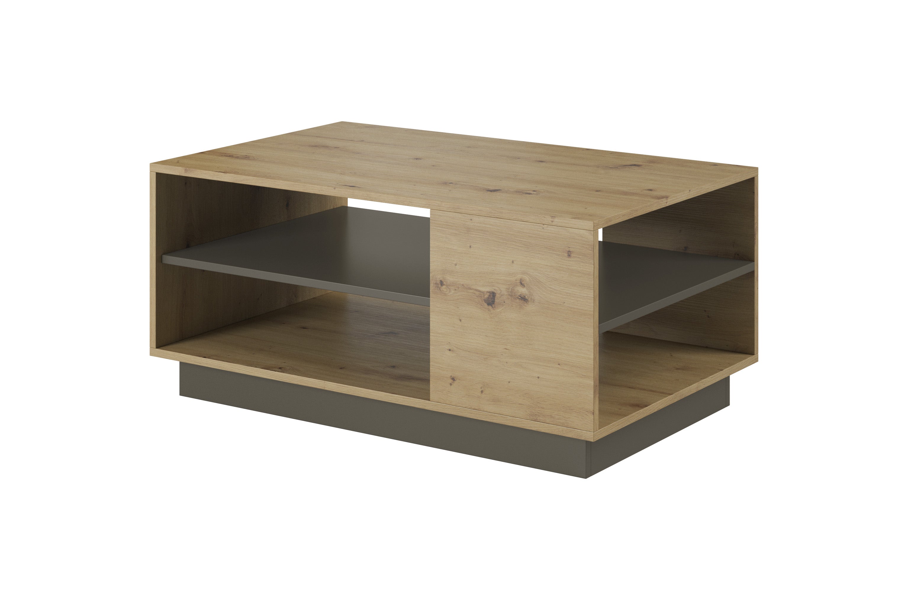 Lask ARCO Coffee Table – 100 x 60 x 45.5 cm – Artisan Oak
