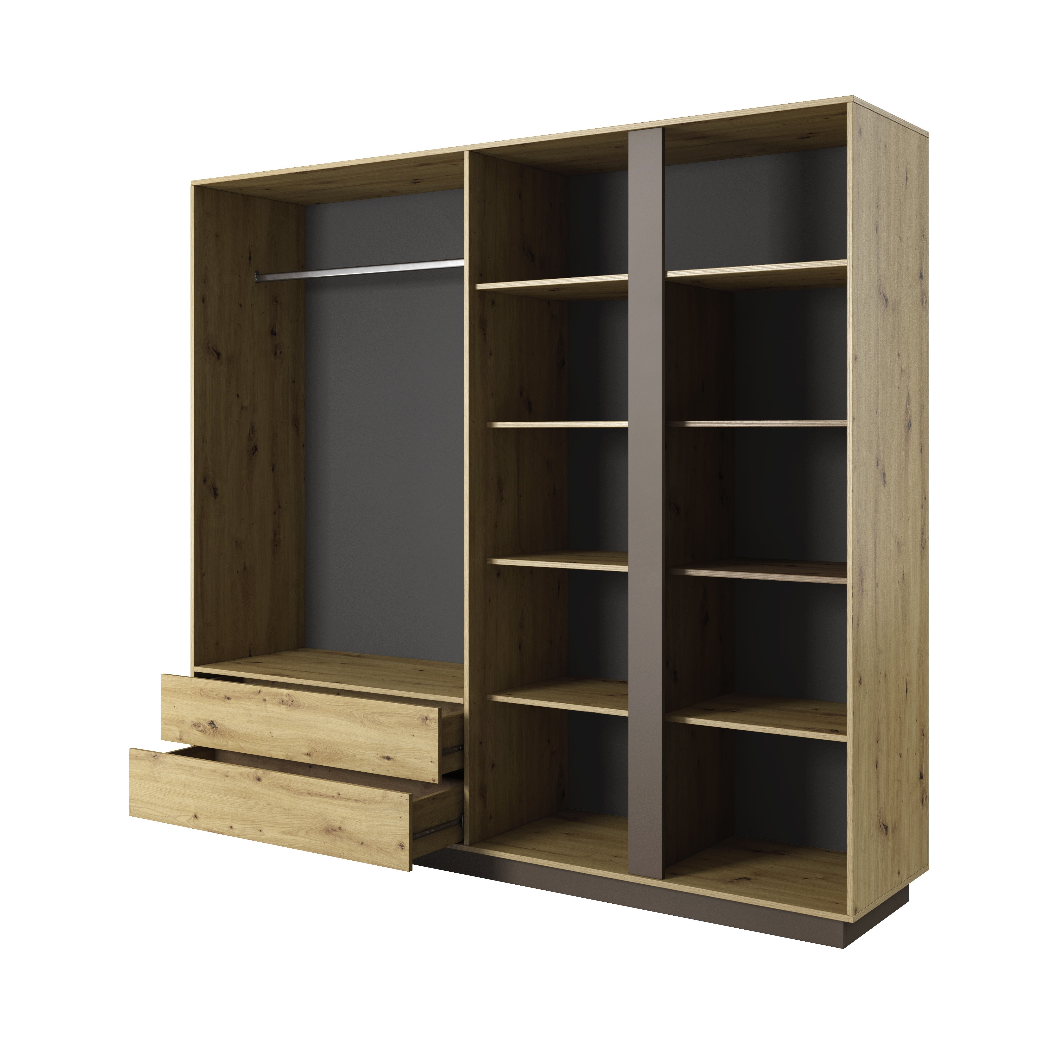 Lask Arco Artisan – 4-Door Wardrobe