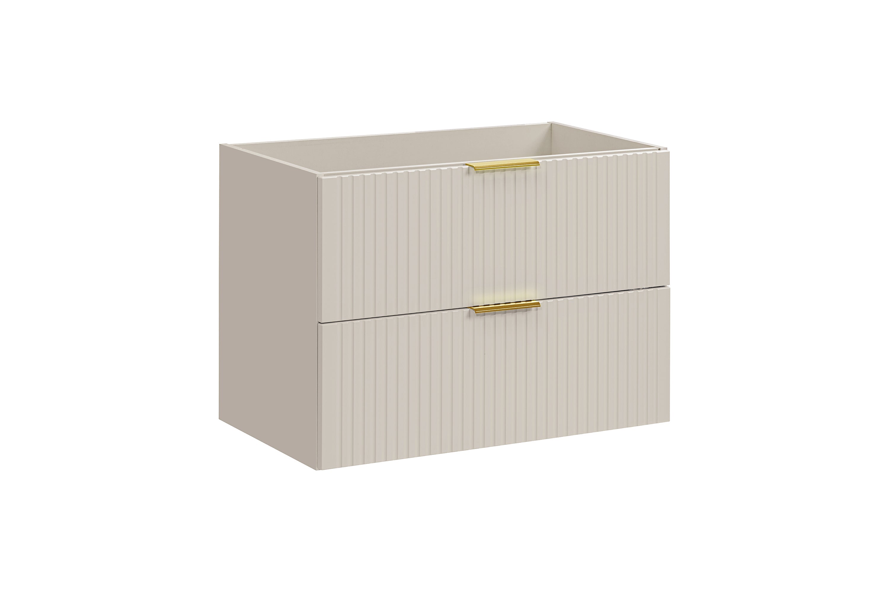 Adel Cashmere Gold Griff Badezimmer mit Hochschrank Smile 60 cm SSET-ADC B