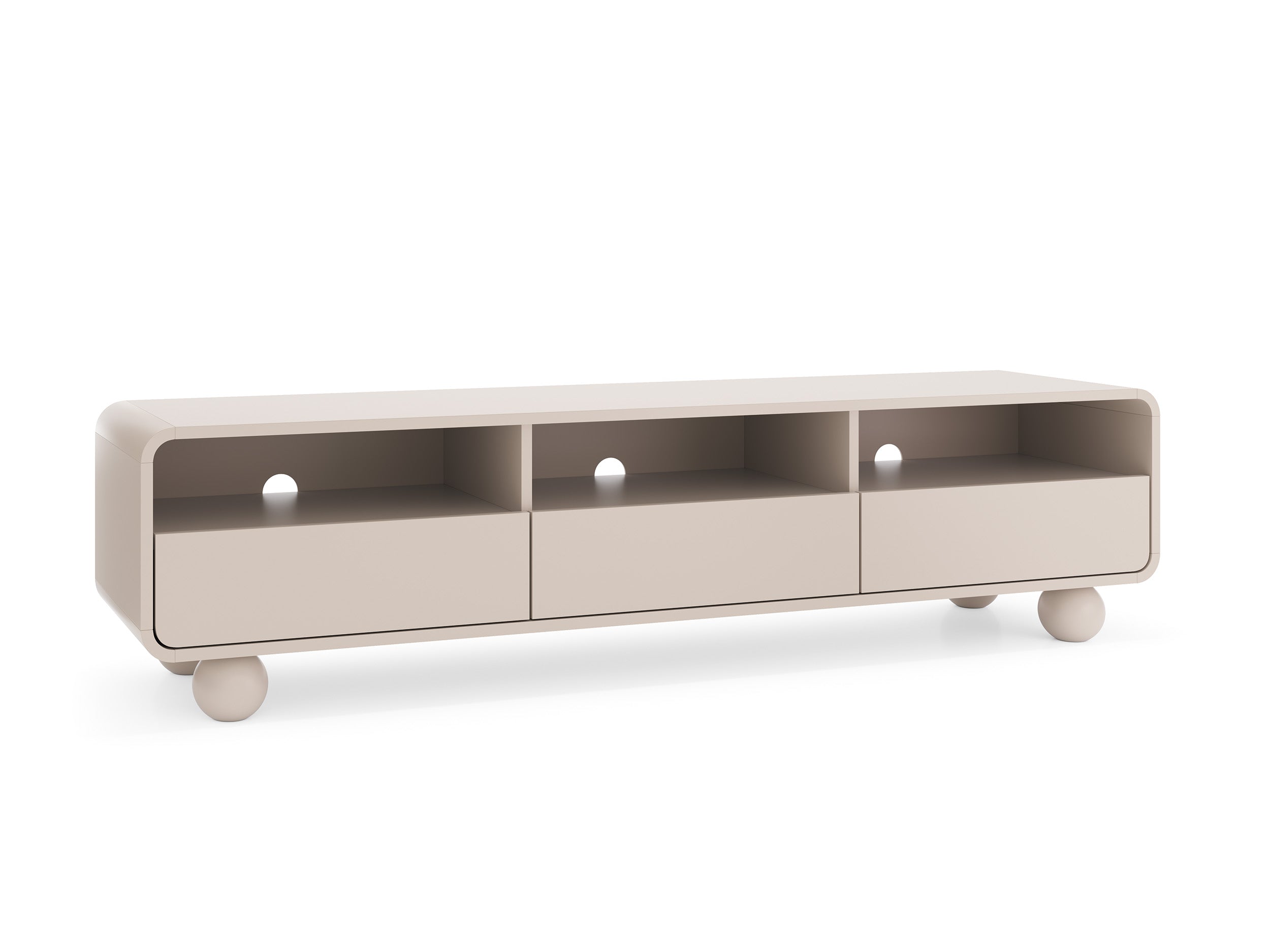 PI ALBION-TV-Ständer 180 cm - Kaschmir