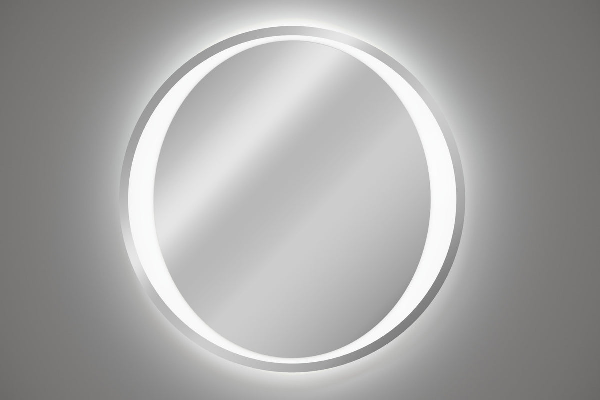 Aurelia LU LED 60 – Round Frameless LED Bathroom Mirror, 60 cm