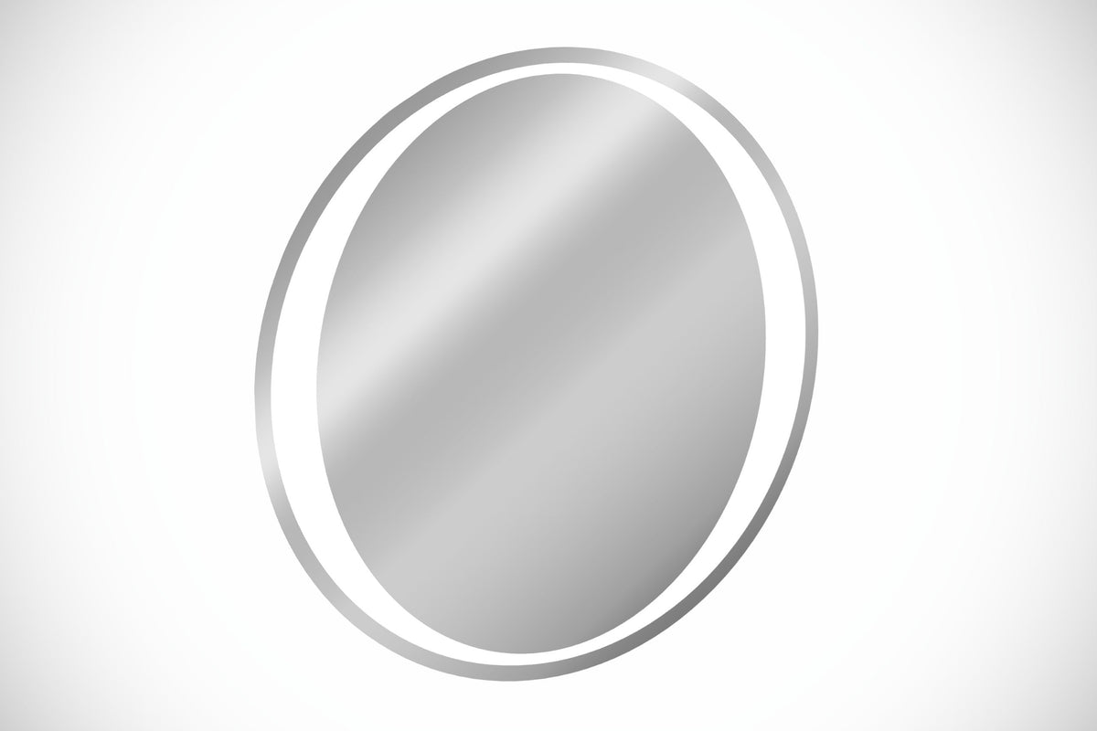 Aurelia LU LED 80 – Round Frameless LED Bathroom Mirror, 80 cm