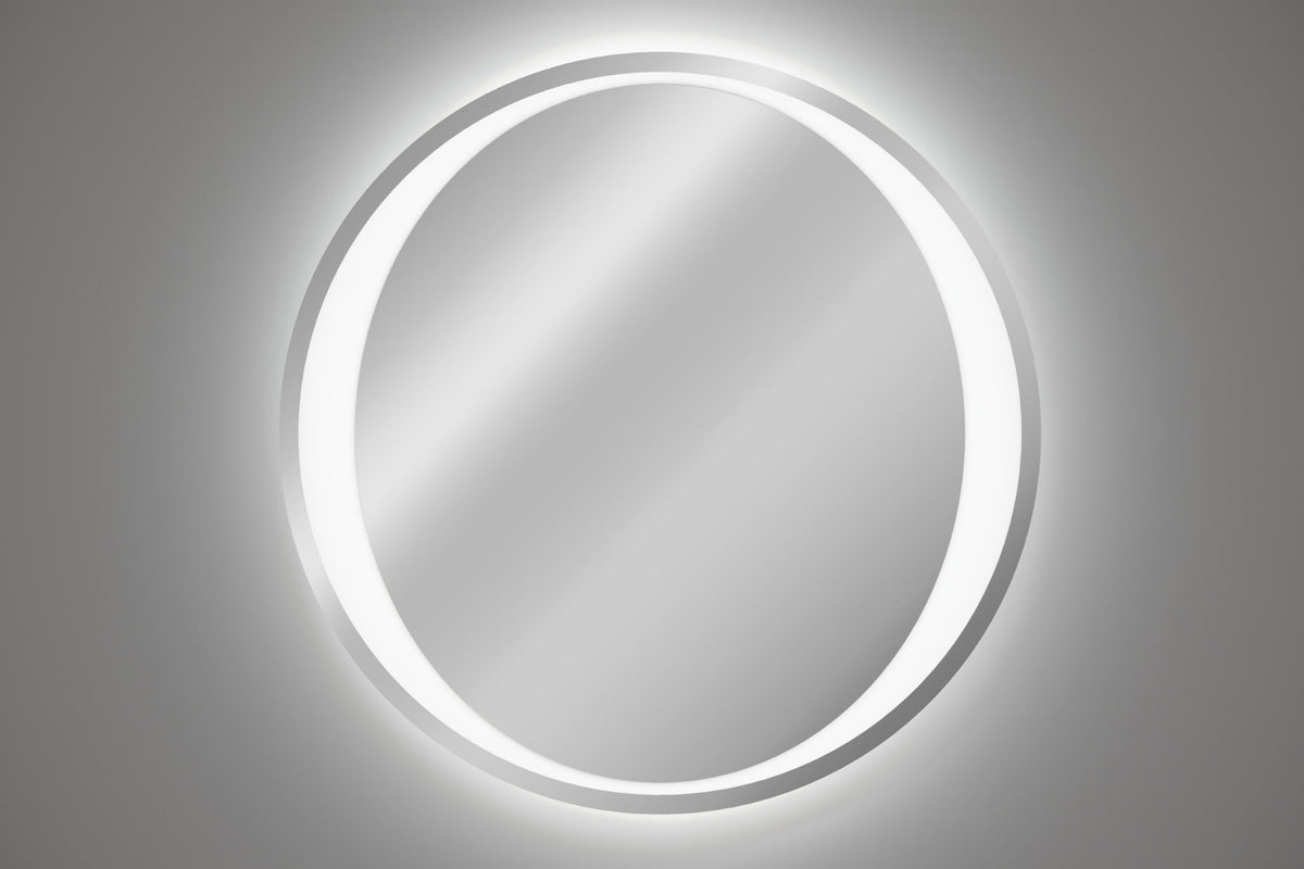 Aurelia LU LED 80 – Round Frameless LED Bathroom Mirror, 80 cm