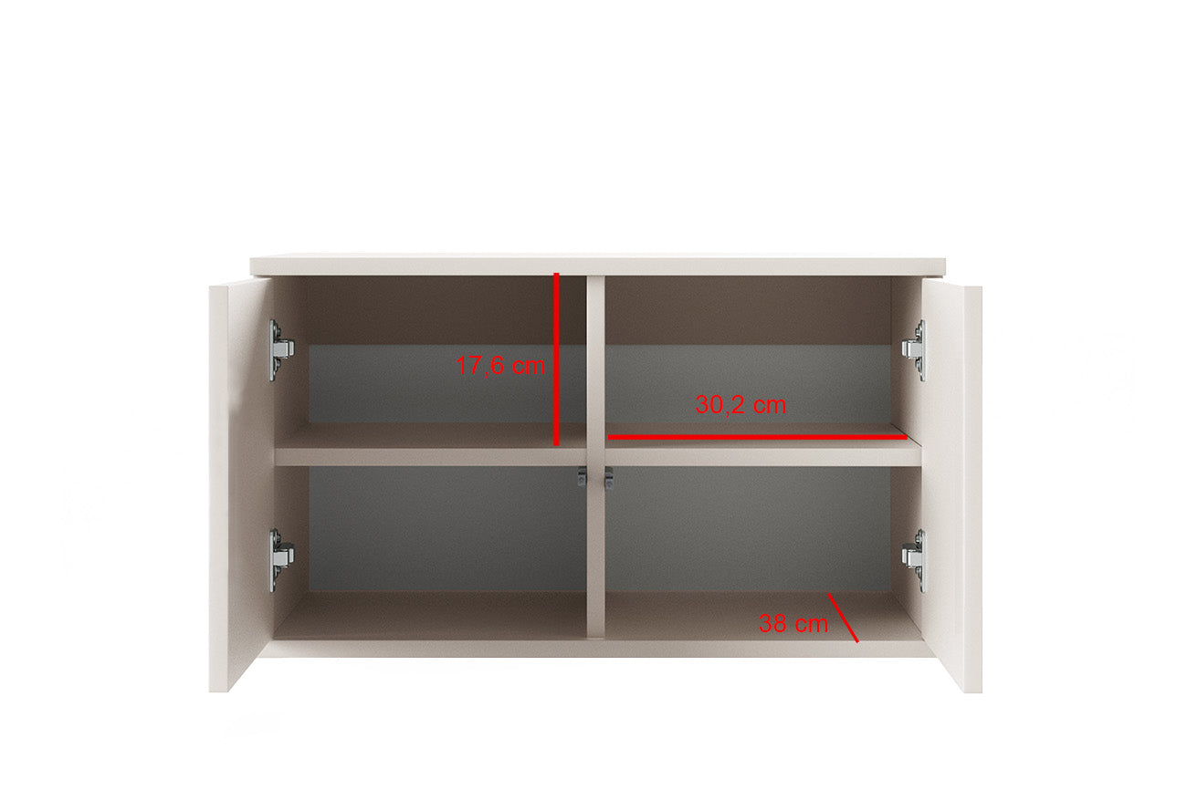 PK Bianco 23 Flurschrank-Set - Gepolsterte Paneele in verschiedenen Farben