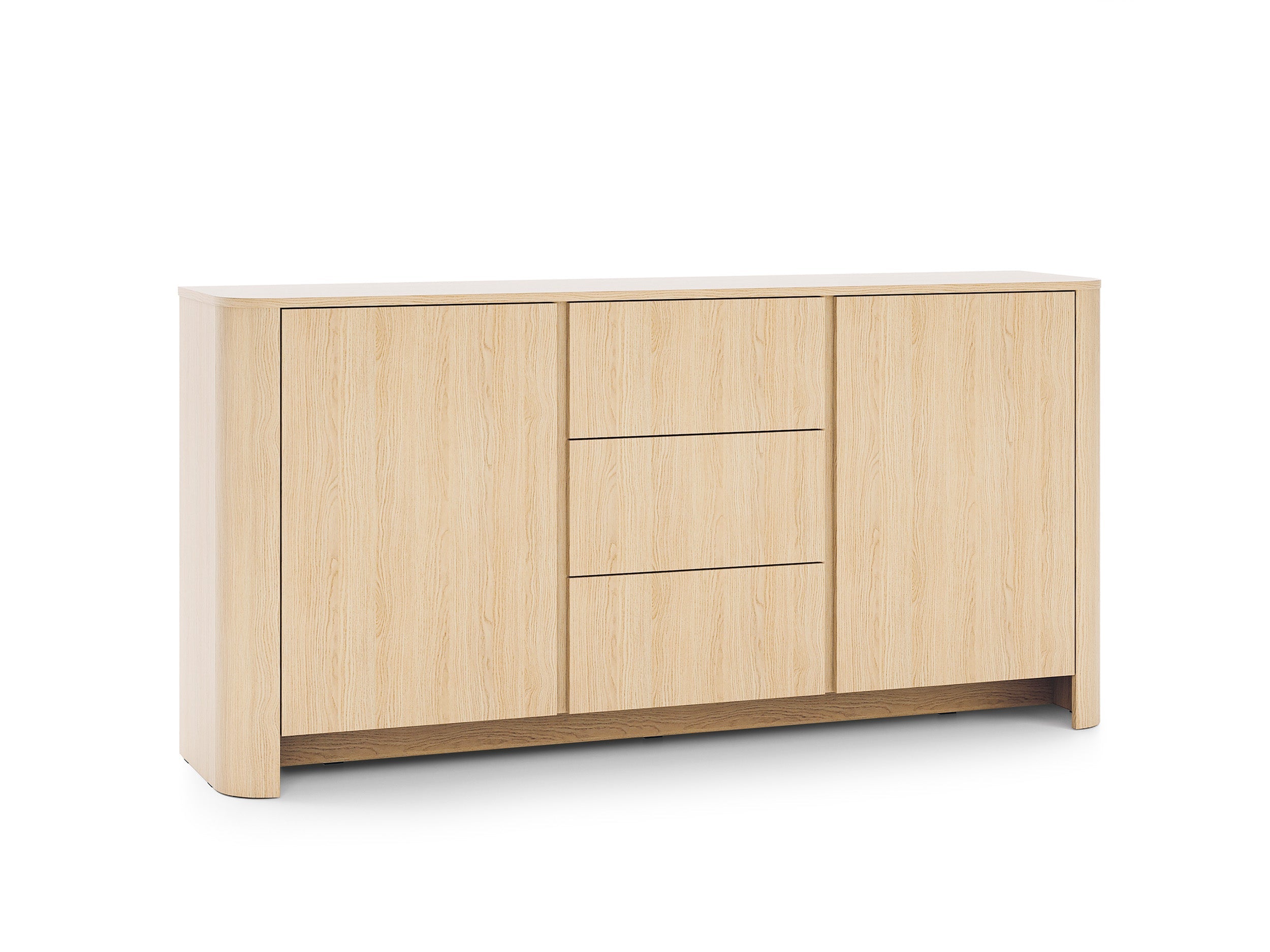 PI Bari Sideboard with Drawers – Vicenza Oak