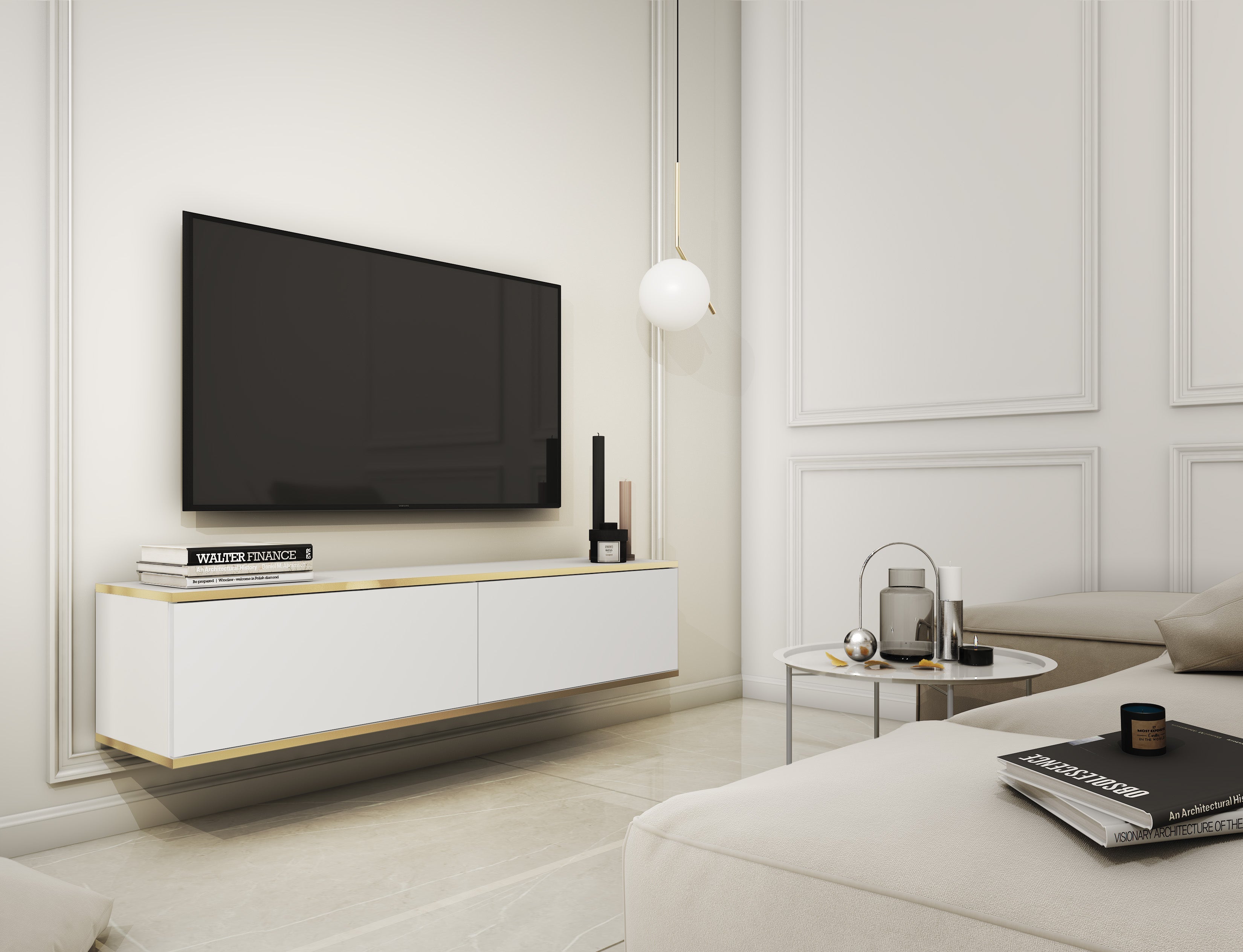 Oro TV Stand 135 - Modern Design with Versatile Configuration