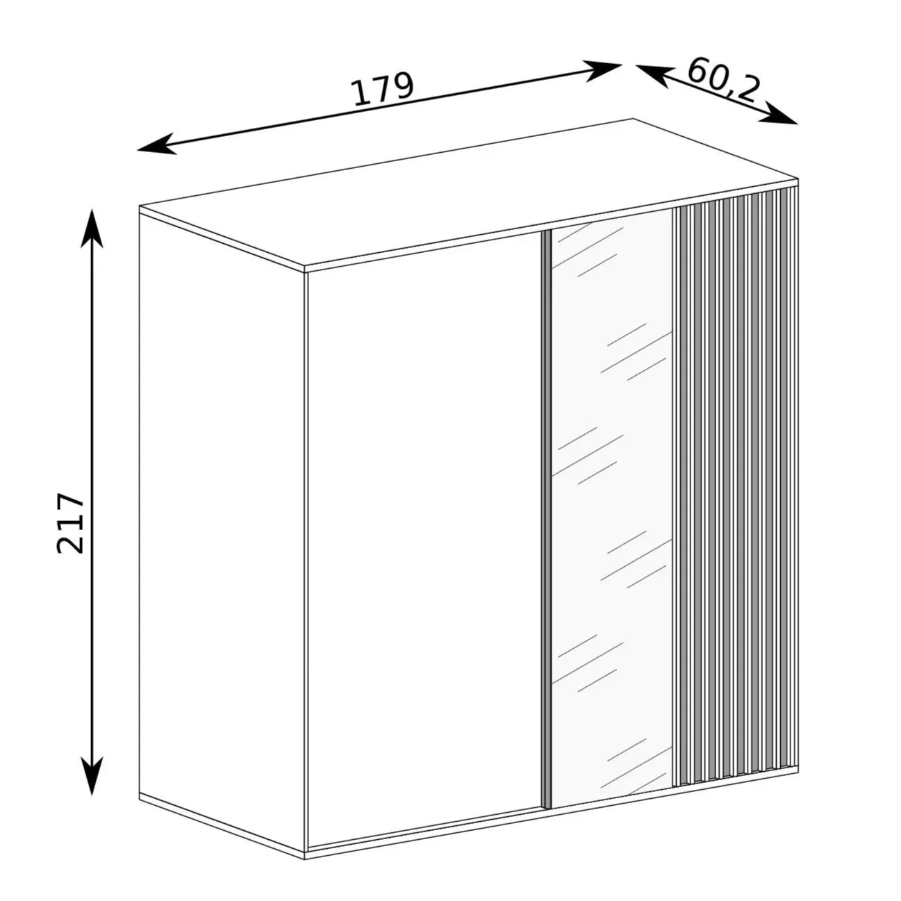 S-Cali Kleiderschrank C-14