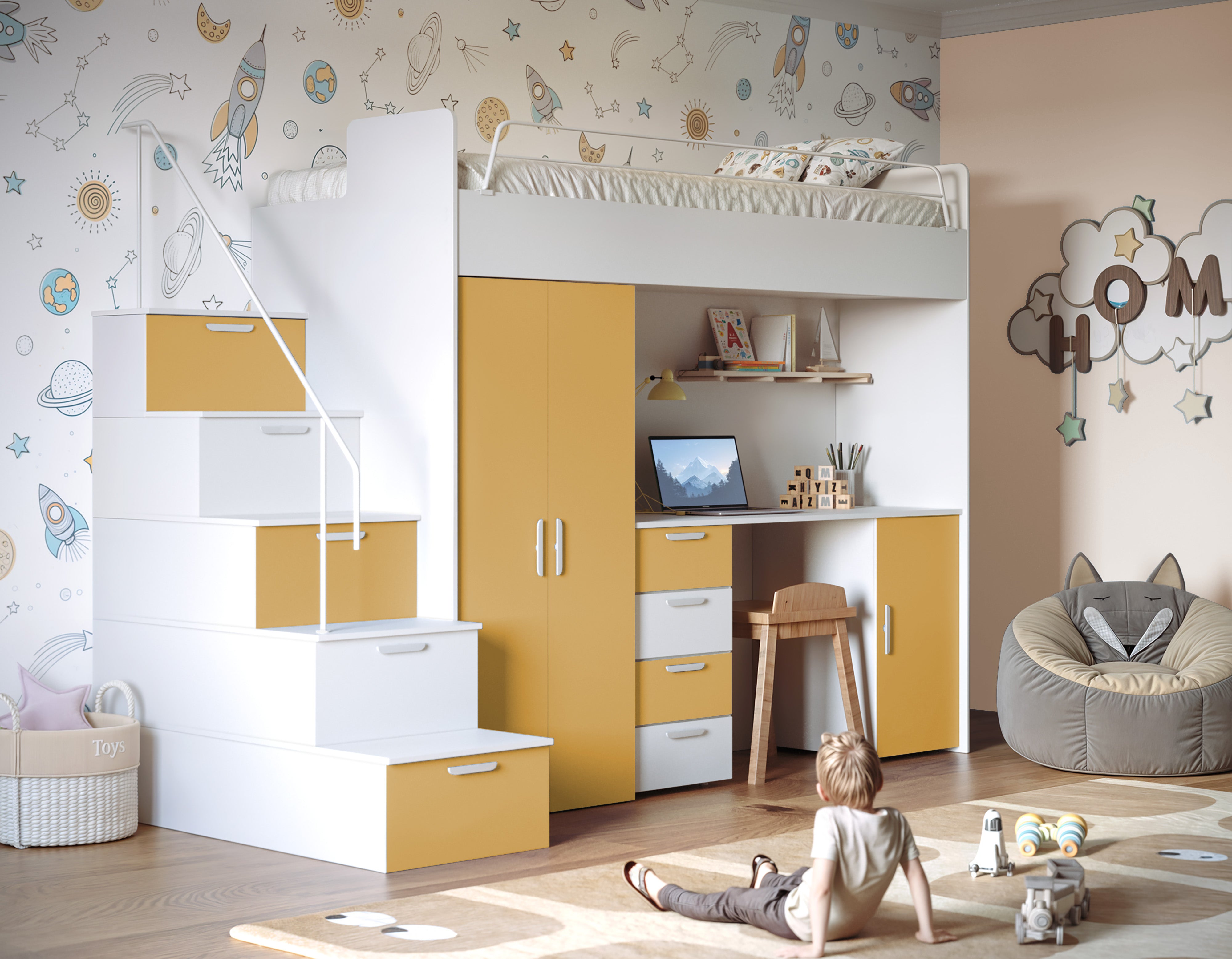 NEW PARADISE 4 – Choose your own colour of joy- White Matte + Color