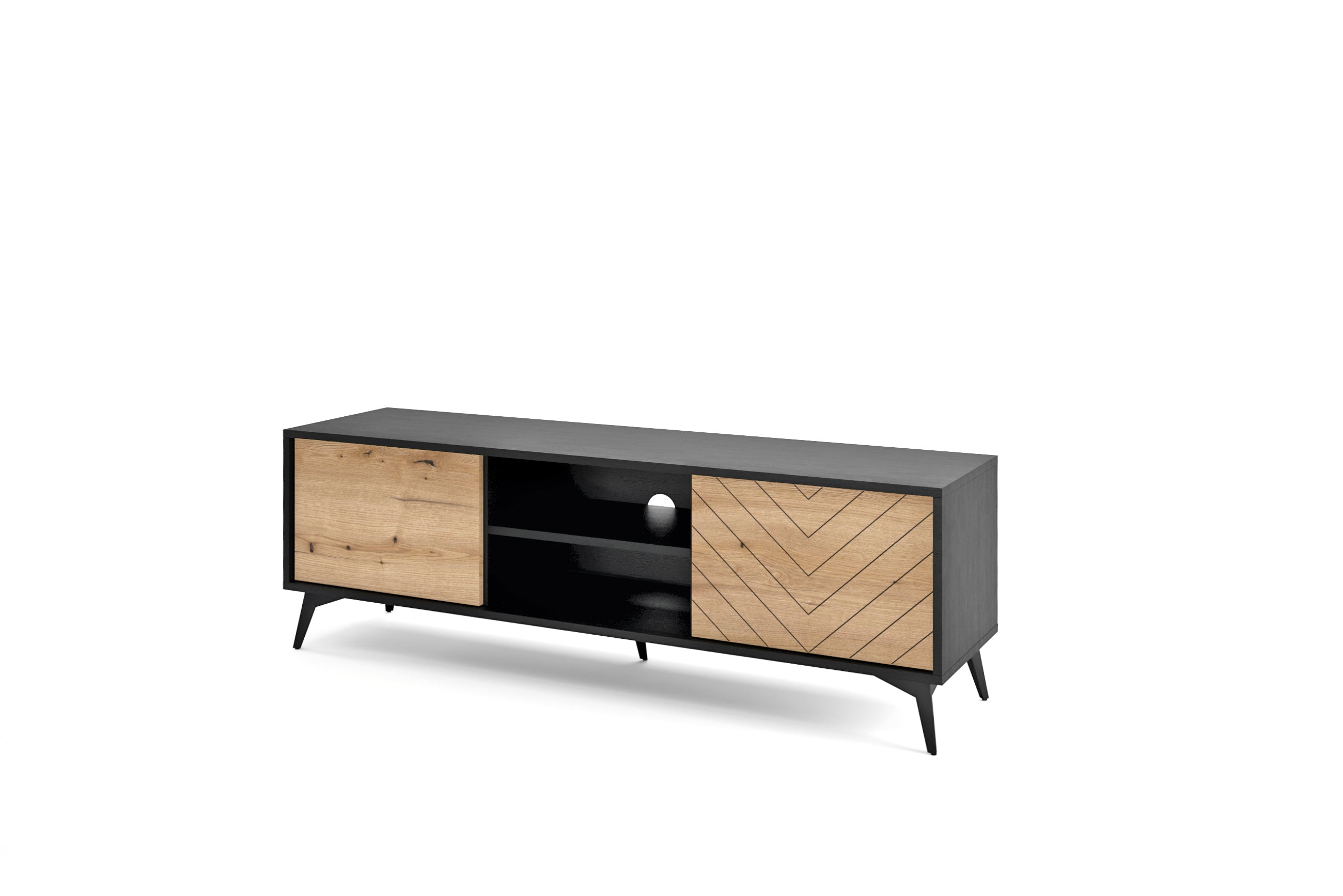 Diamond TV Stand - Modern Loft Style and Functionality Combined in One TV Cabinet