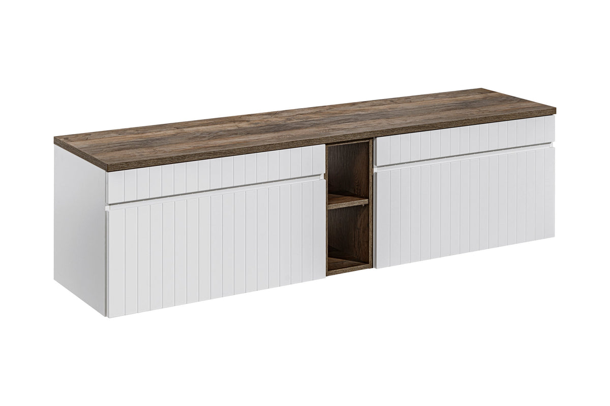 Iconic White Vanity Unit Set 60 / 80 / 100 / 120 / 140 / 180 cm – Configure Your Bathroom