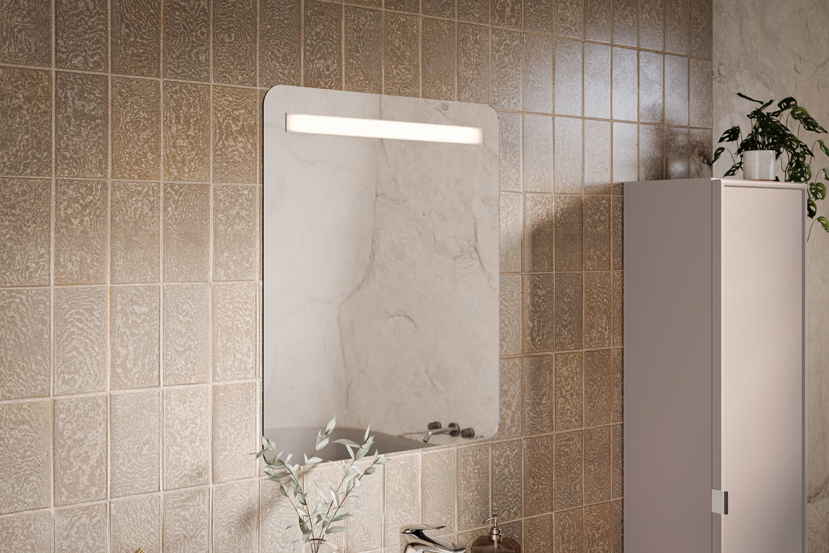 Bianca 60 – Frameless LED Bathroom Mirror, 60 × 70 cm