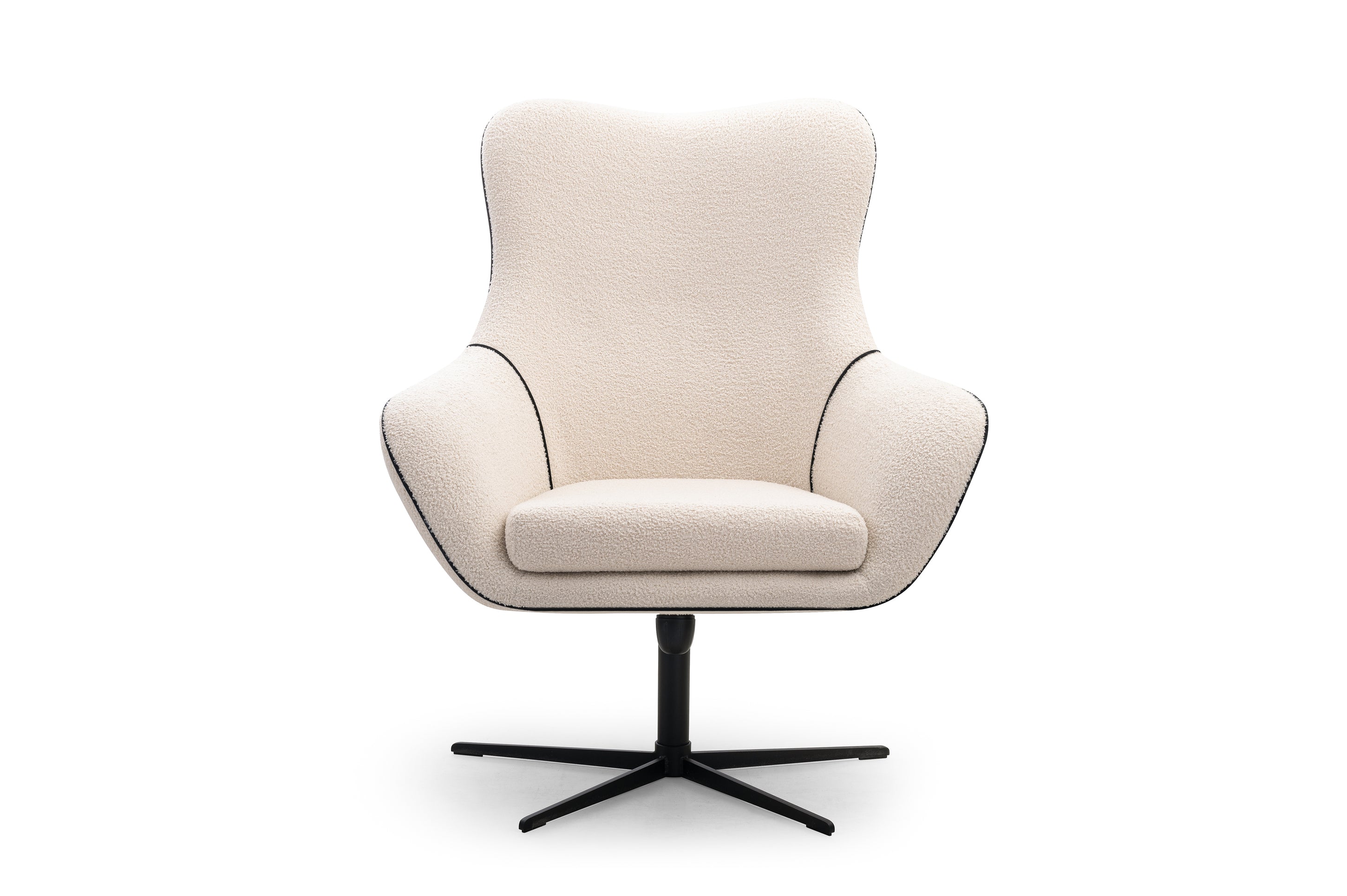 Lask ELIS Swivel Armchair – 88 x 88–106 cm