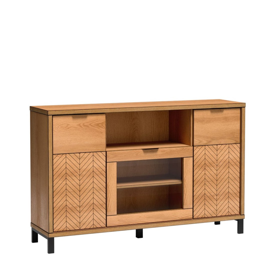 Modern Chest of Drawers with Displat J-Fonti F-4