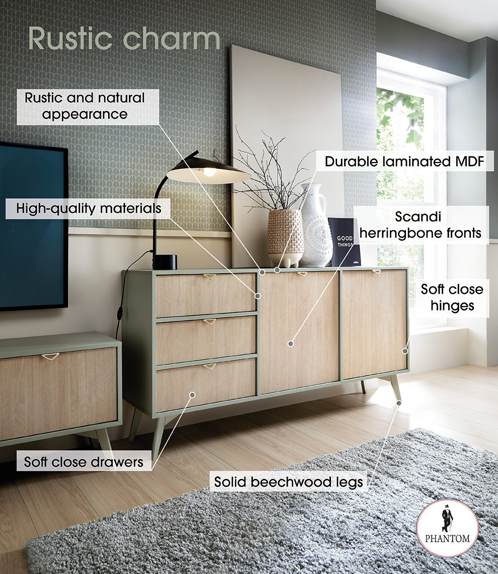 Forest Dresser - Chest of Drawers Sand Beige