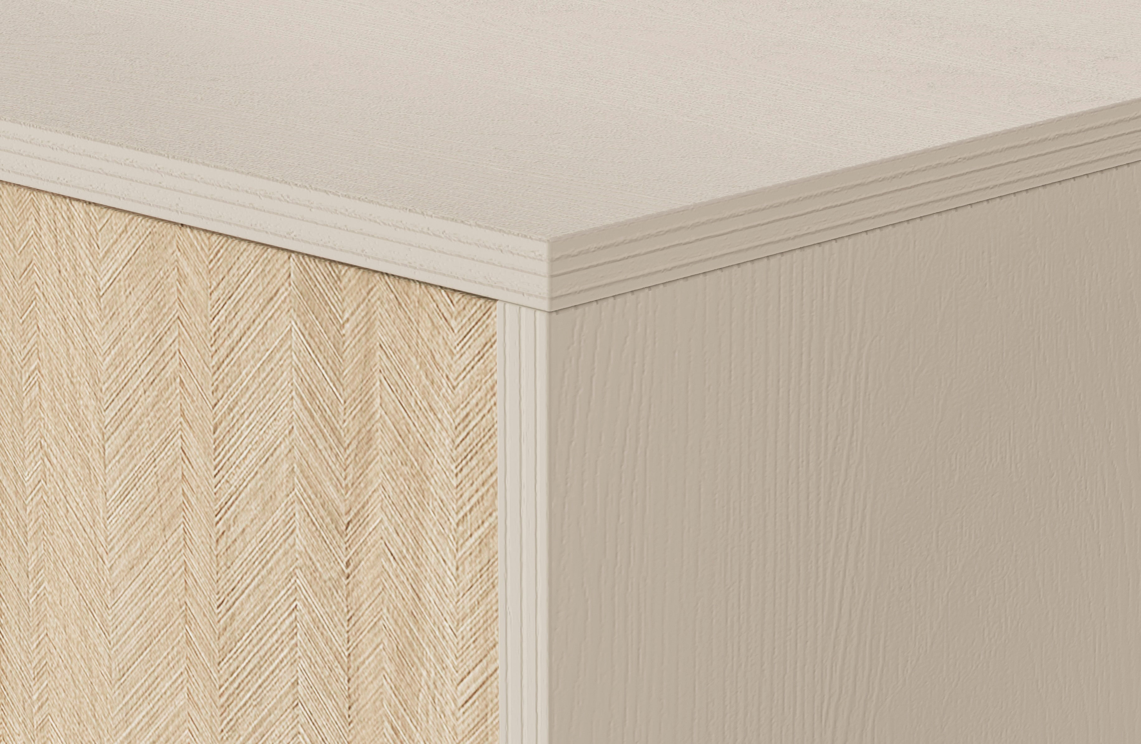 Forest Nightstand – Rustic Elegance Sand Beige