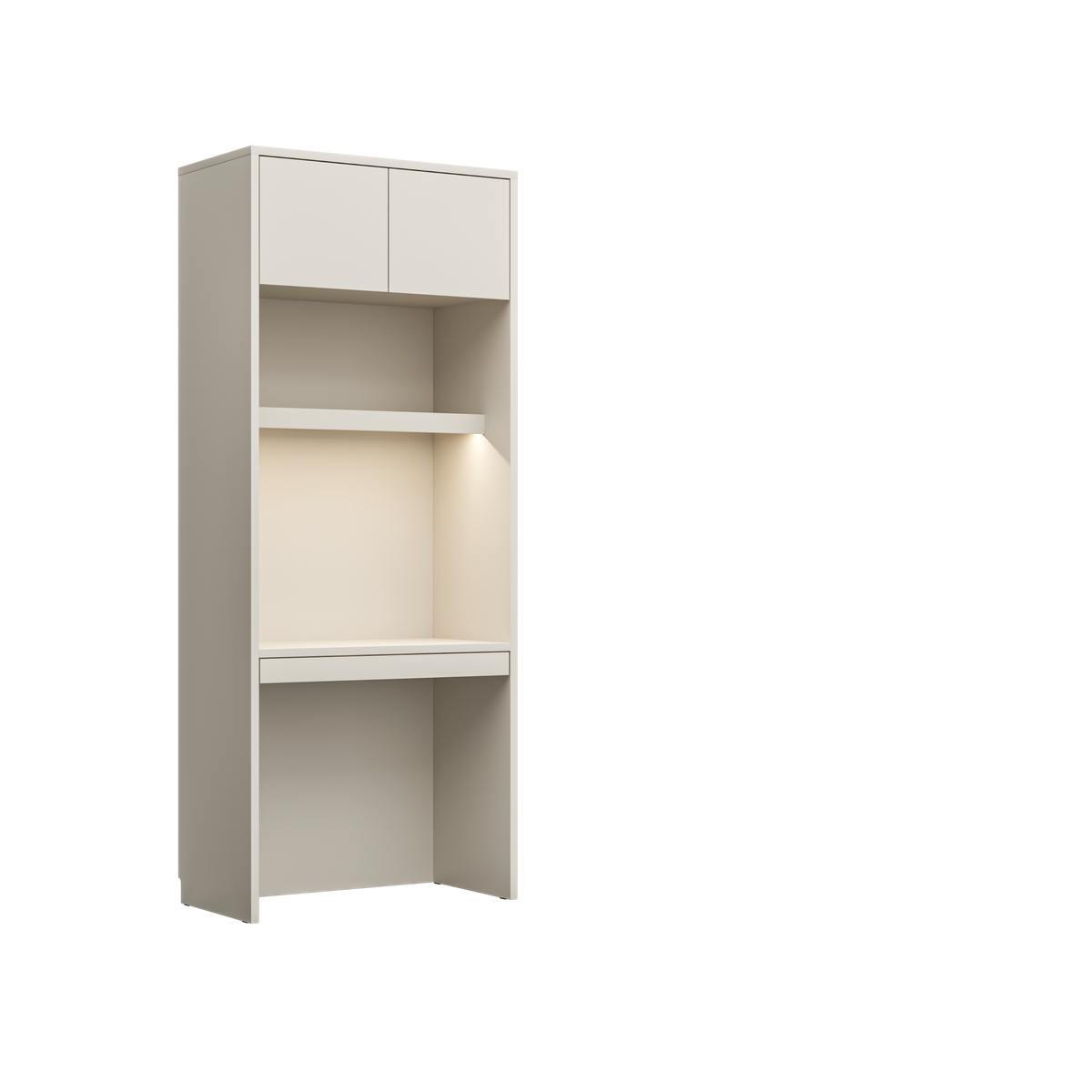 Anpassbares Genius Murphy Bett Möbel-Set 160×200 cm – Kaschmir