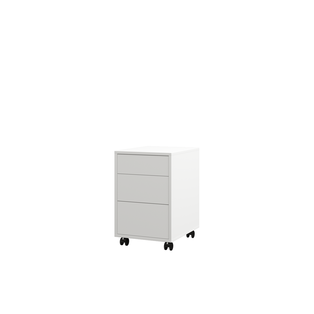 Customizable Genius COMFORT Murphy Bed Furniture Set 140 × 200 cm – White Matt