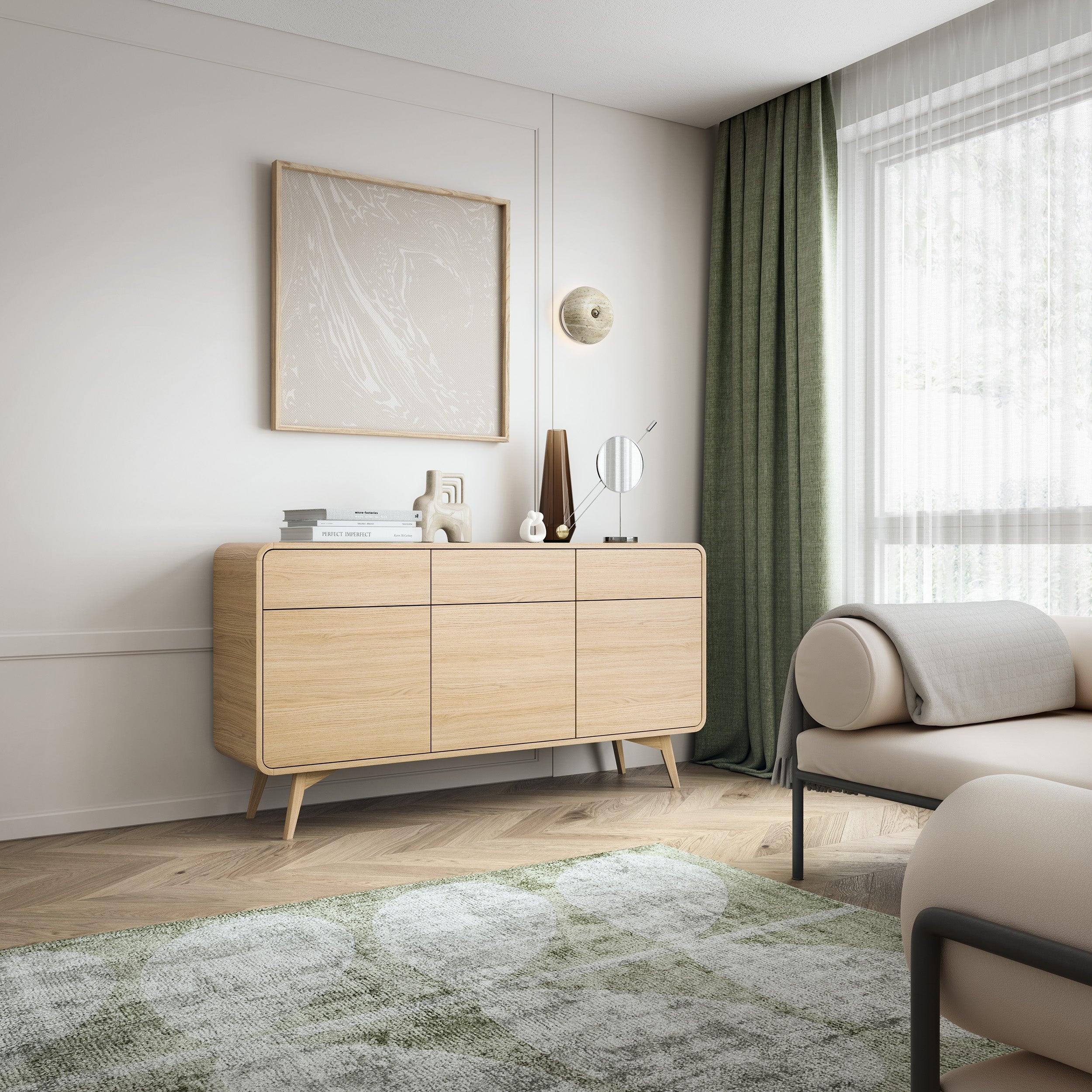 PI Helion Sideboard with Drawers – The Oak of Vincenz