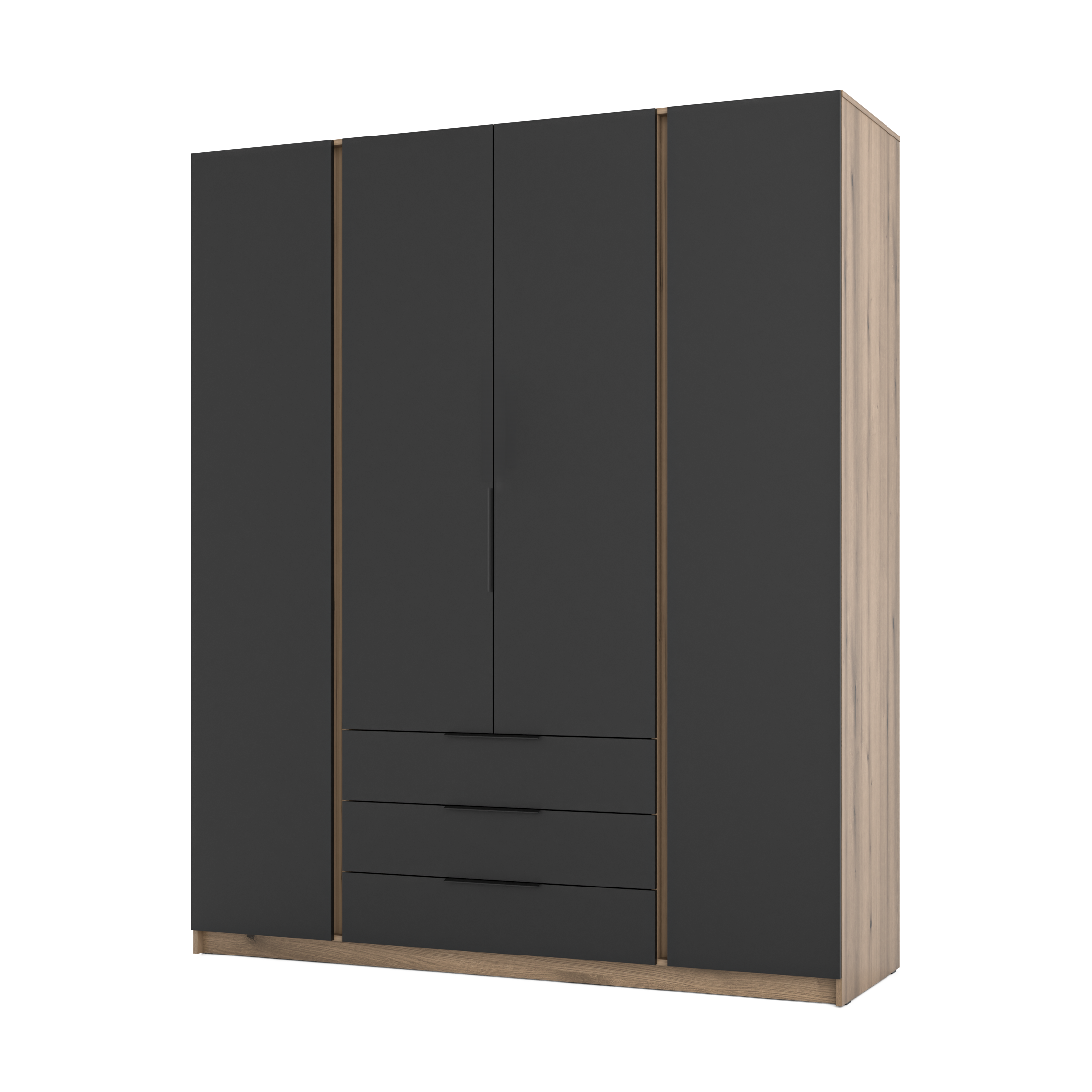 LE KAJA EV/BL 4F 3S Wardrobe