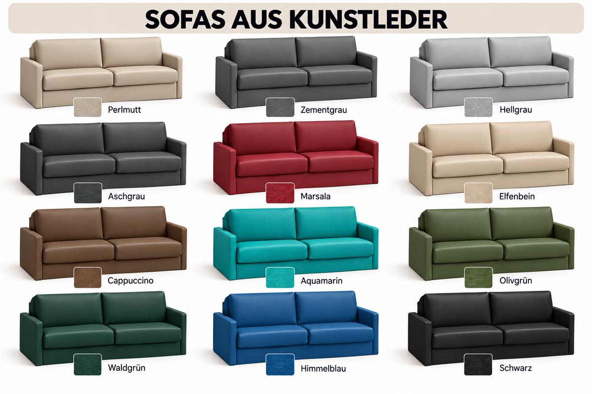 Customizable Genius Murphy Bed Set with Sofa 140×200 cm – Congo