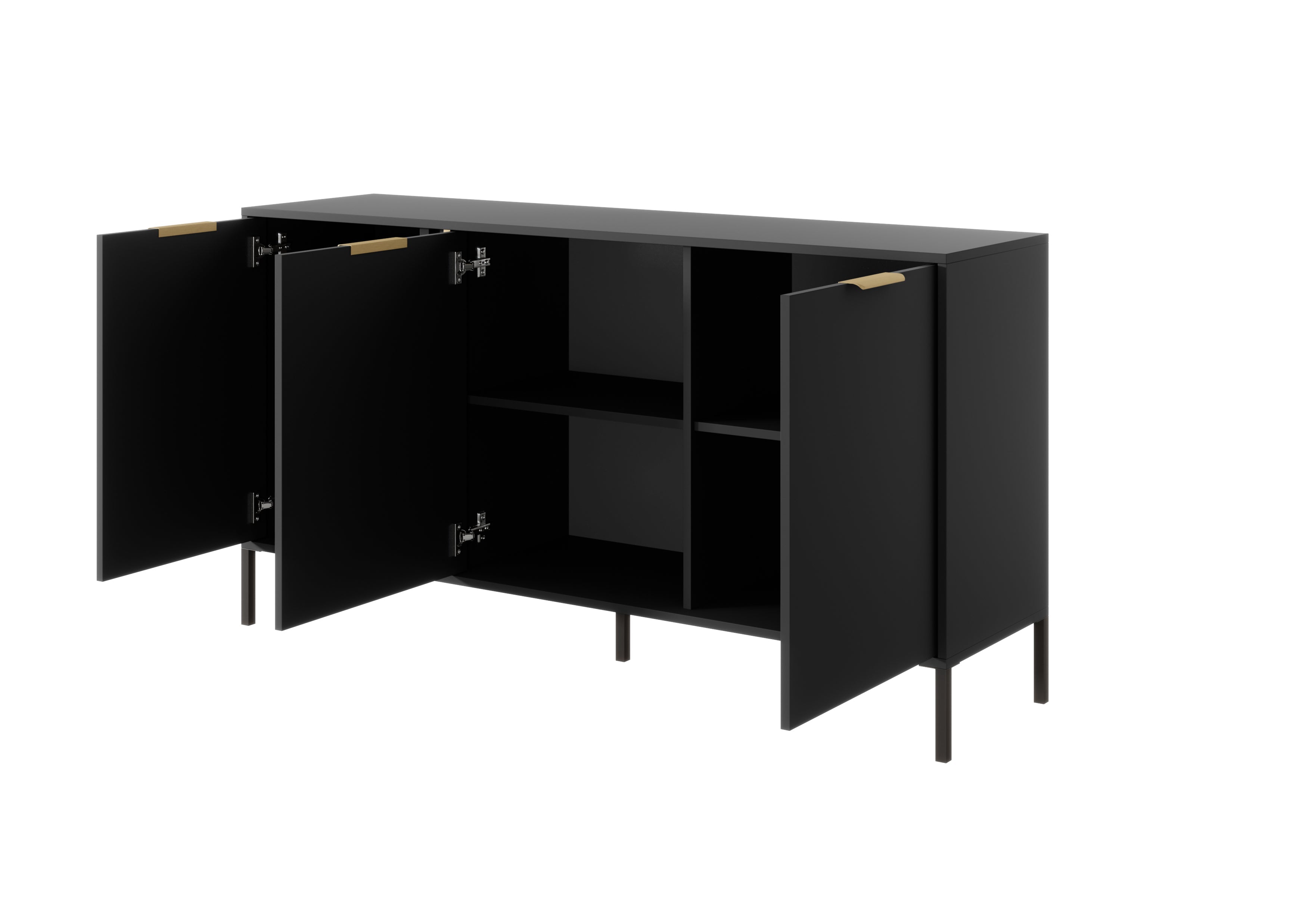 Lask Lars – Sideboard 153 cm with 3 Doors