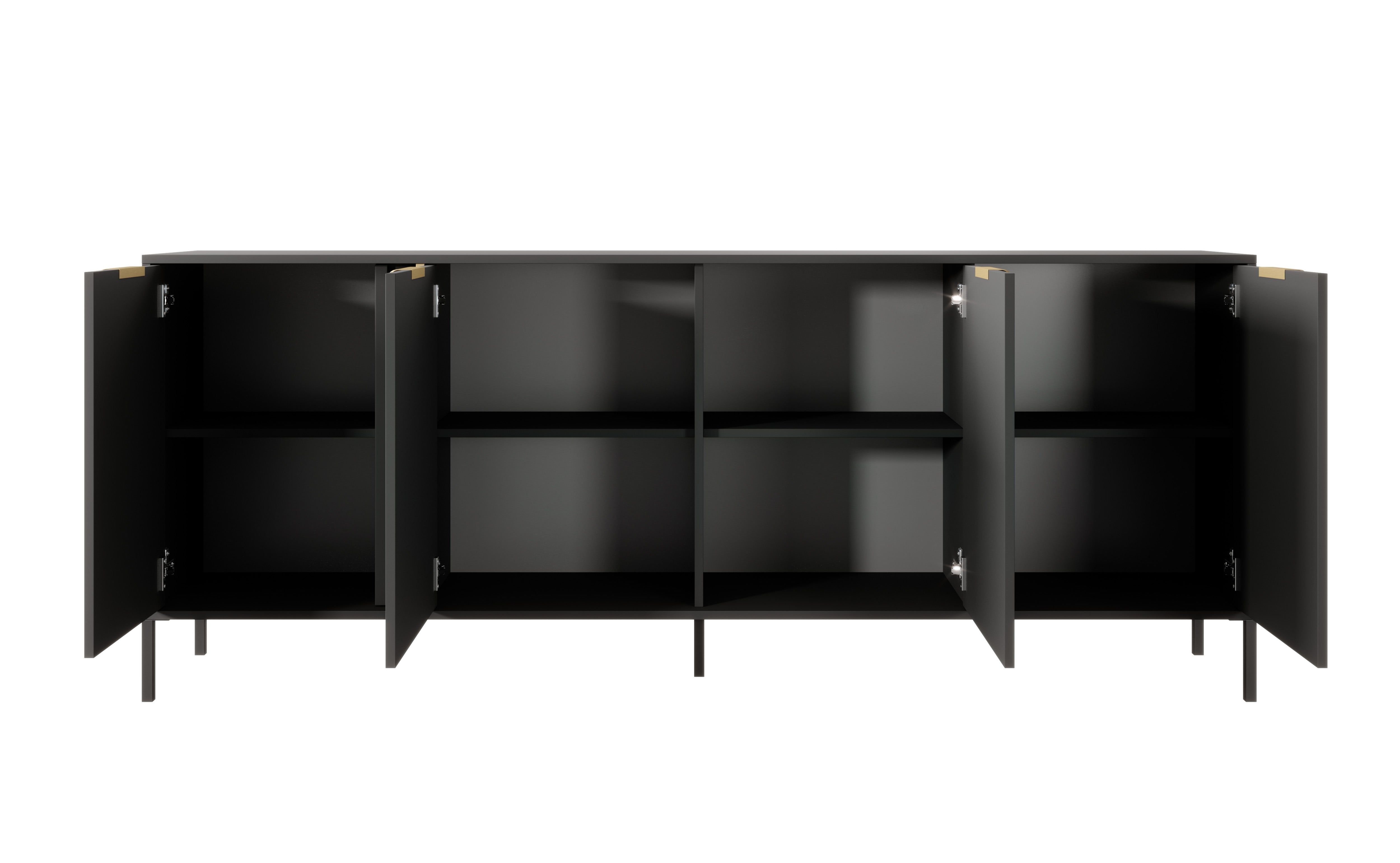 Lask Lars – Wide Sideboard with 4 Doors