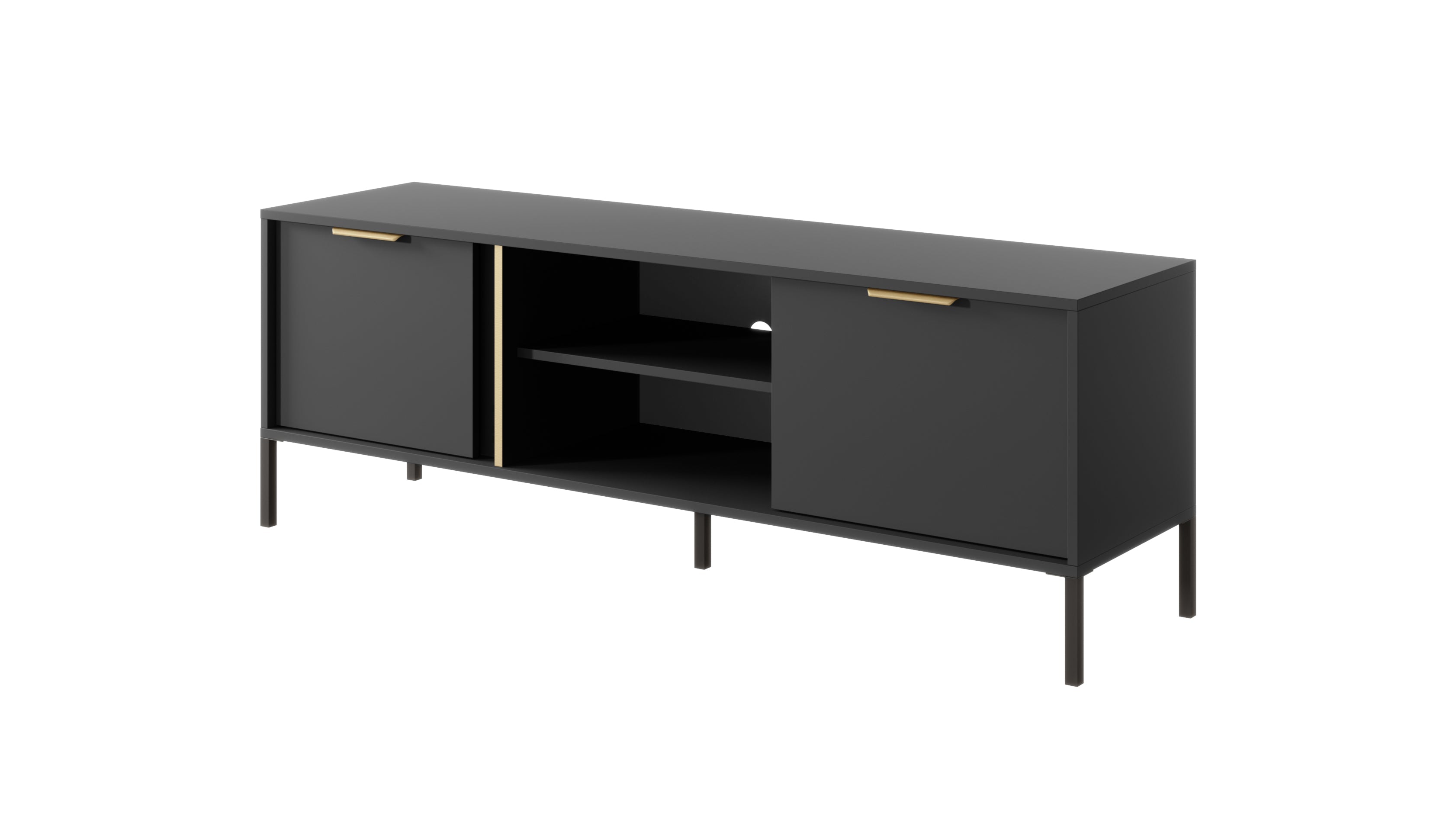 Lask Lars – TV Cabinet 153 cm with 3 Doors