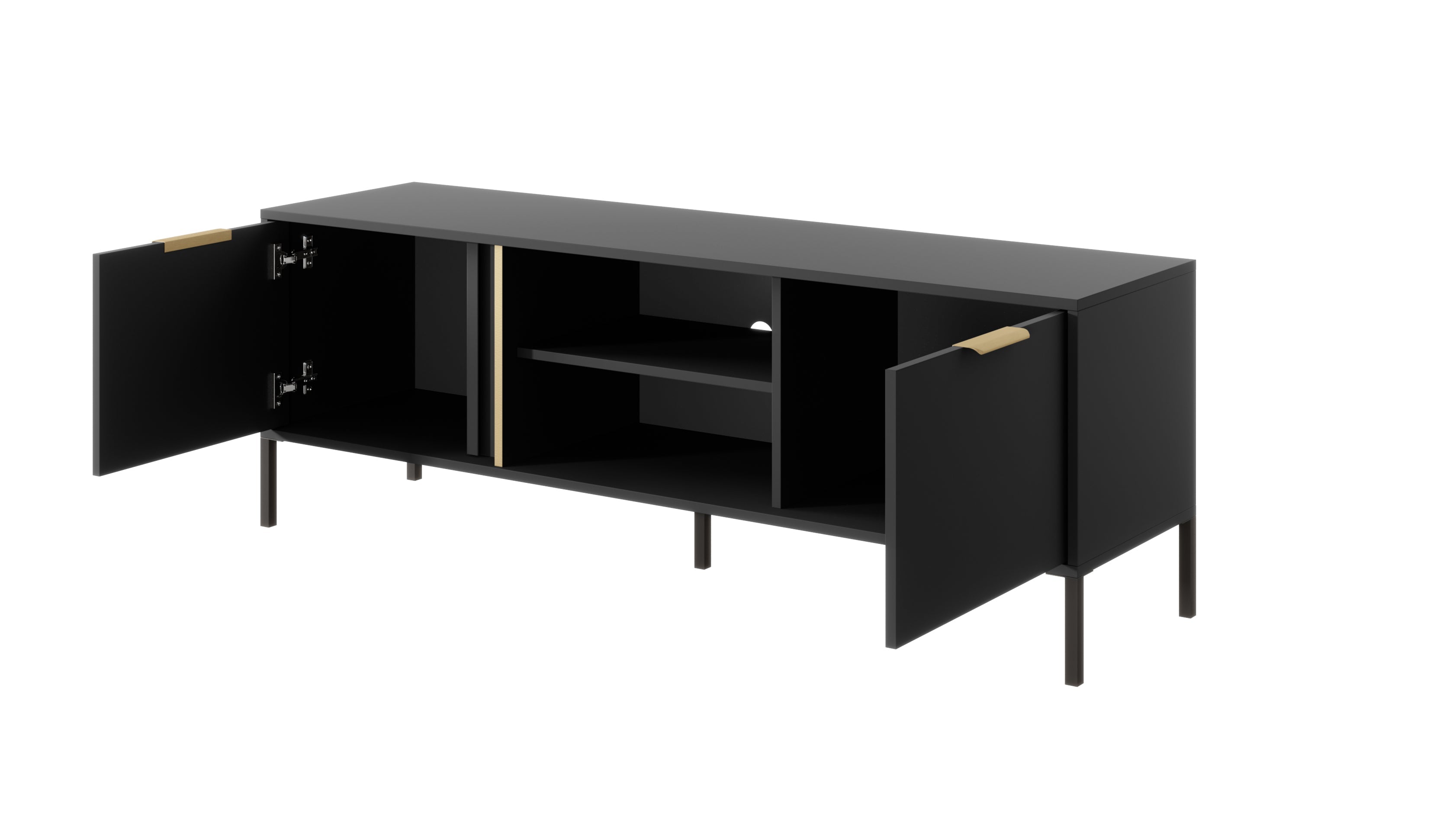 Lask Lars – TV Cabinet 153 cm with 3 Doors