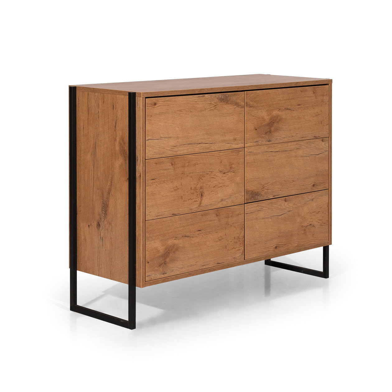 NE Loft Chest of Drawers – 6 Drawers – 110 cm