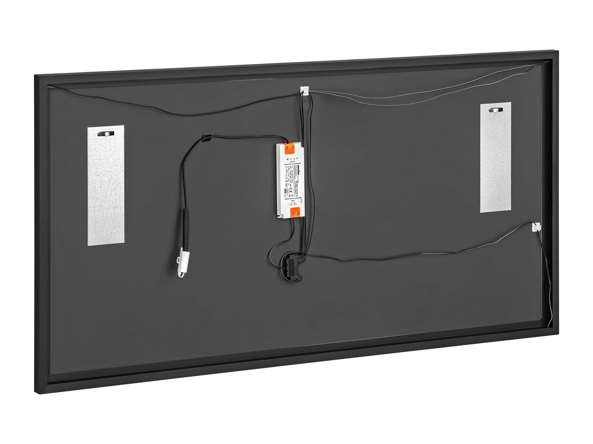 Alice Spiegel LED 120 – Graphit, 68 x 123 cm