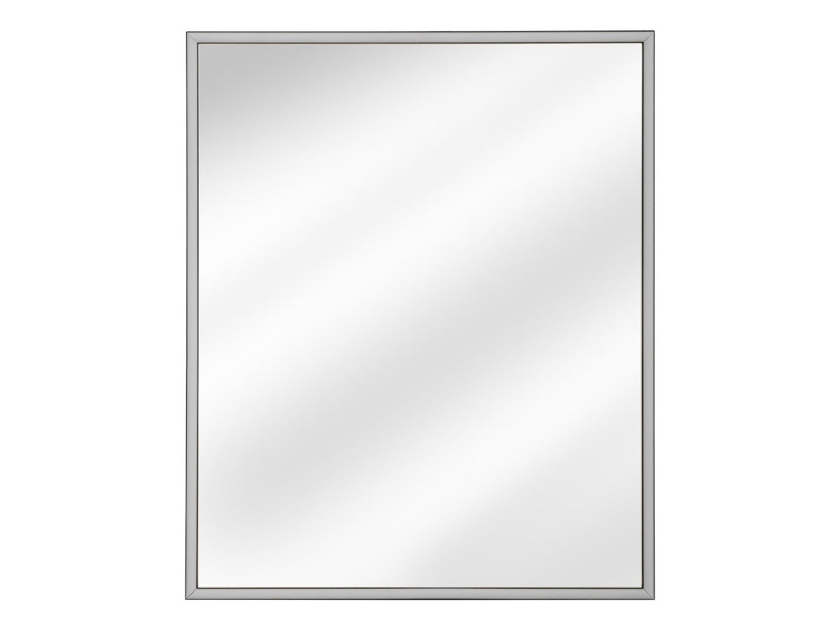 Alice Spiegel LED 80 – Graphit, 68 x 83 cm