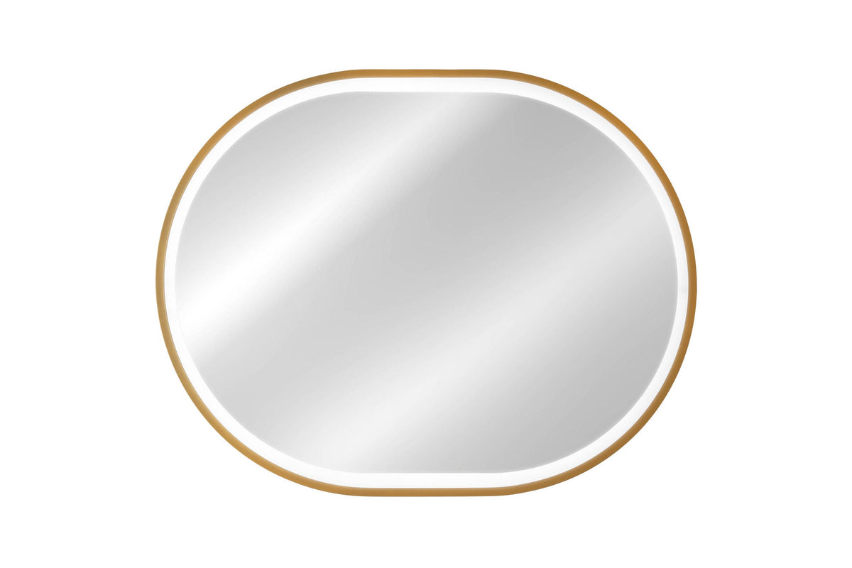 Apollo 2 Gold LED Mirror – 70 x 90 cm
