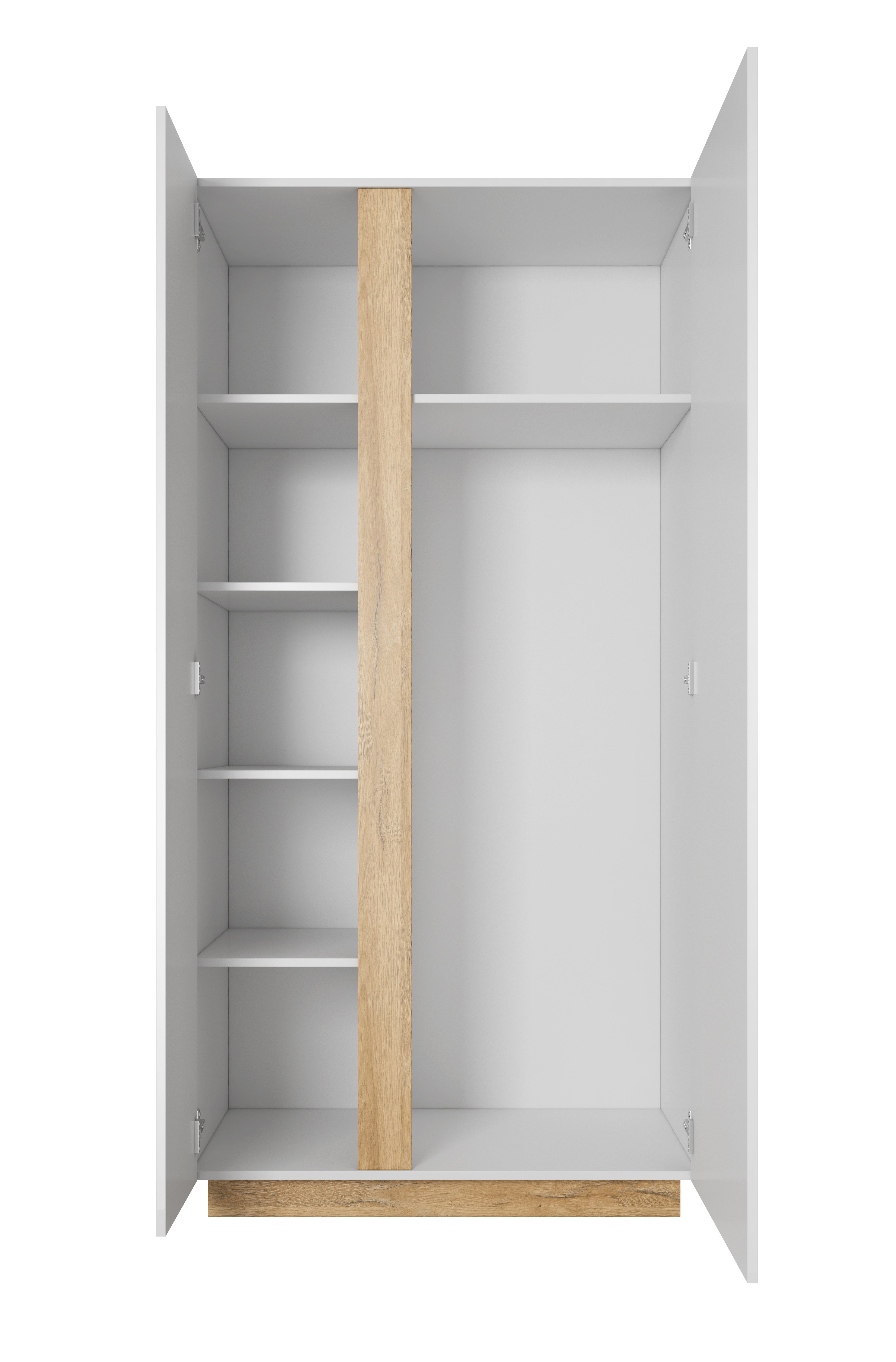Lask ARCO Wardrobe 96 – 96.5 x 54 x 193.5 cm – White