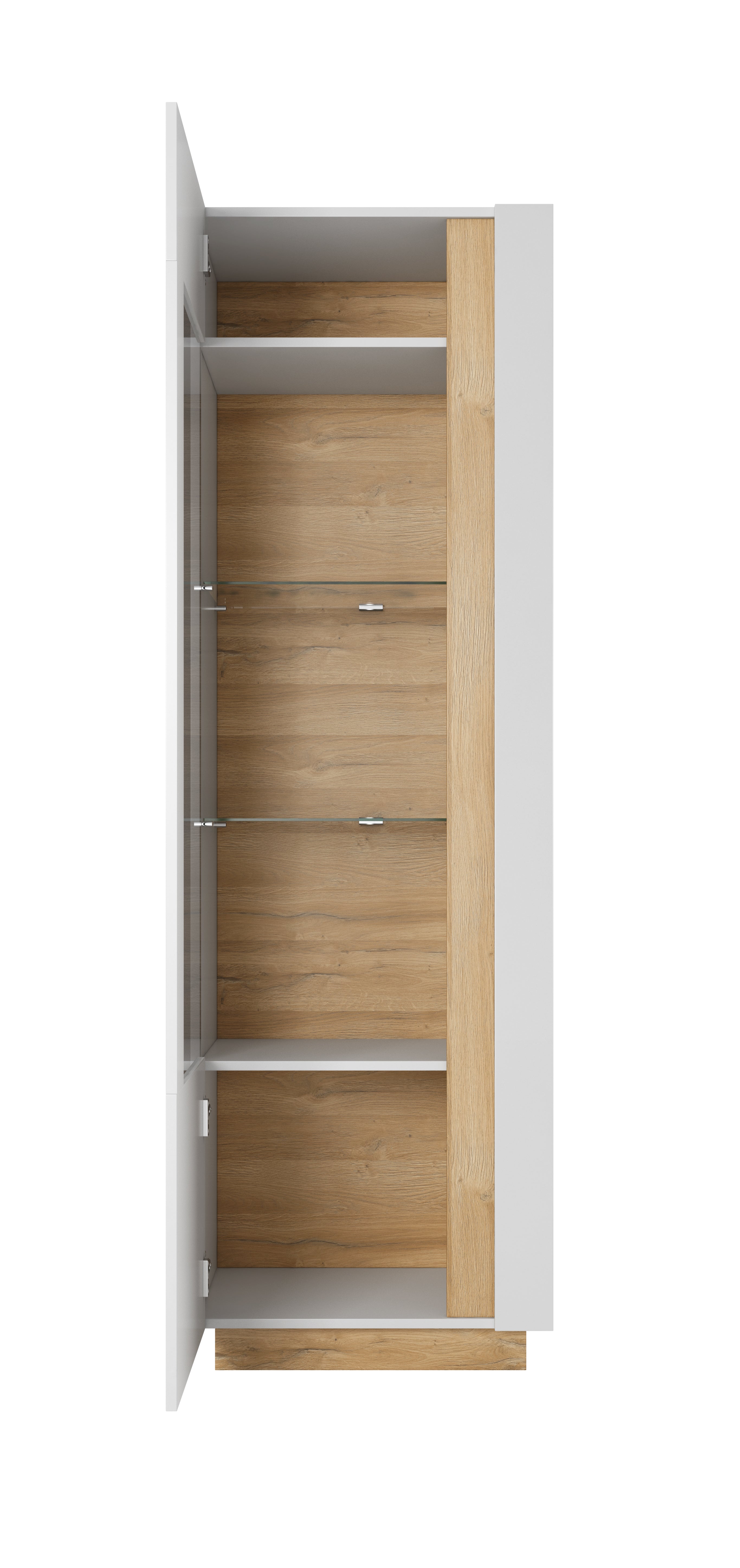 Lask ARCO High Display Cabinet 60 – 60 x 40 x 193.5 cm – White
