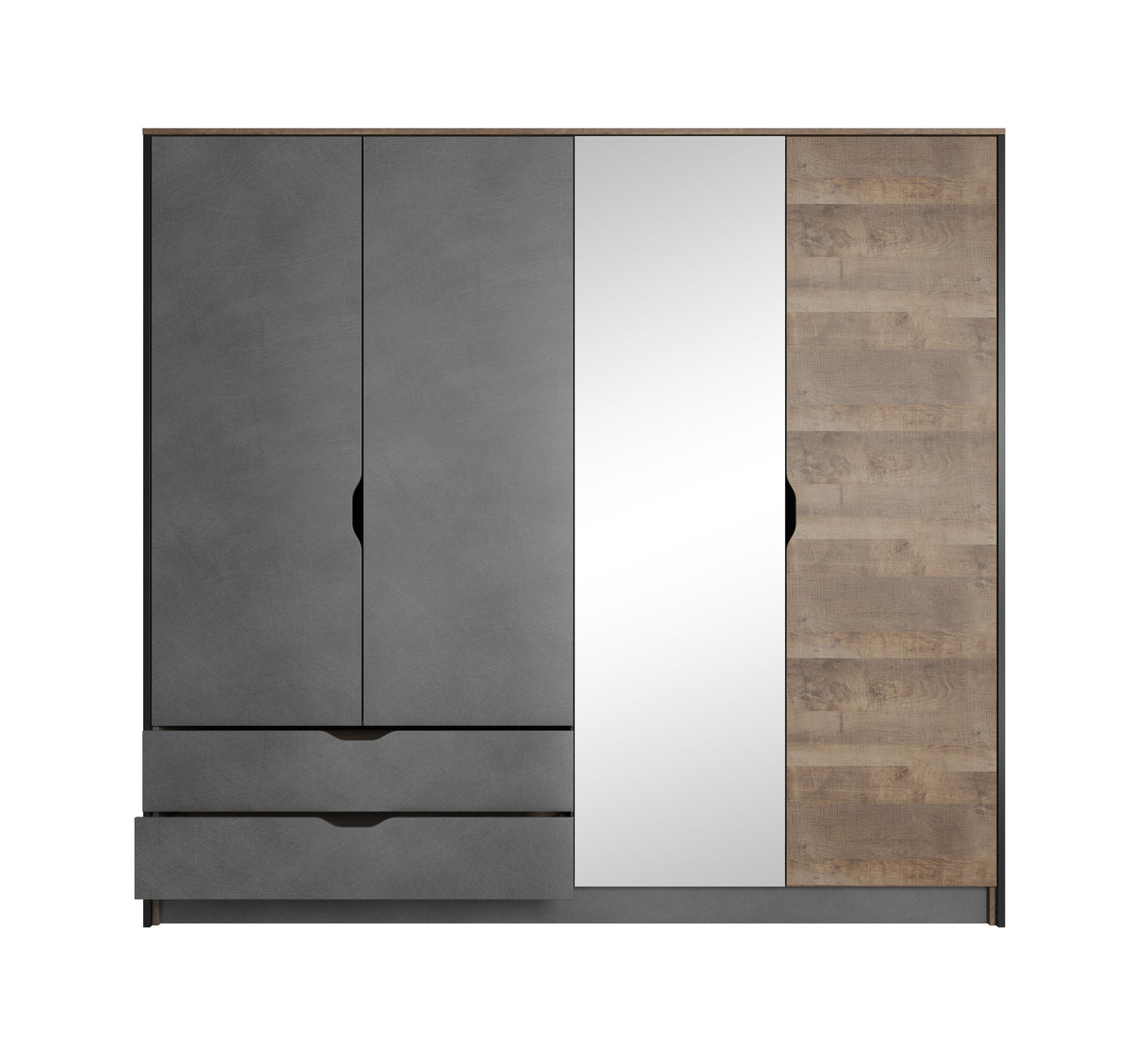 Lask Arden – 4-Door Wardrobe