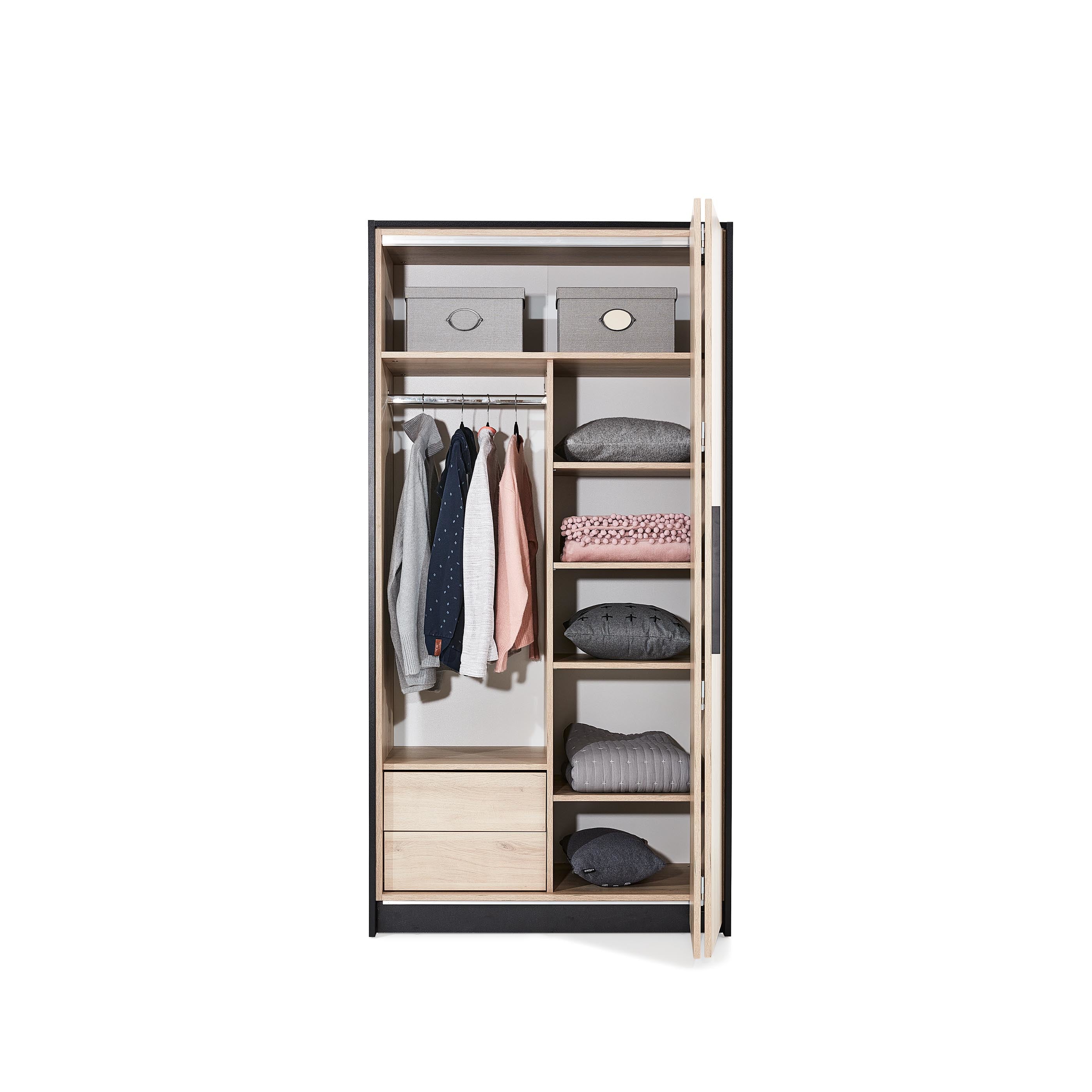 NE Loft Lorenzo – Kleiderschrank 104 cm