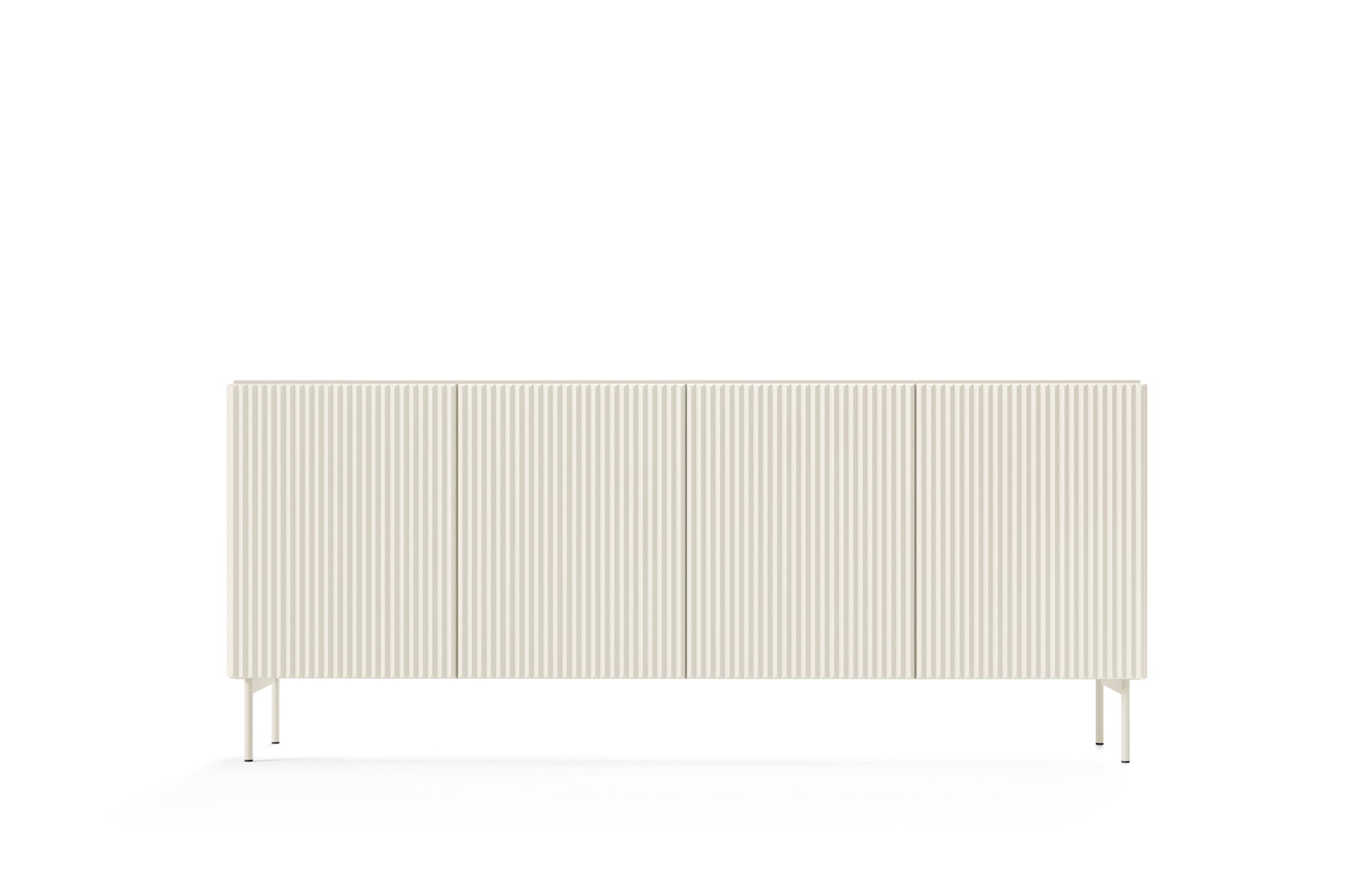 Lask Multi Cashmere – Sideboard 195 cm with 4 Doors (195.2 × 81.2 × 39.8 cm)