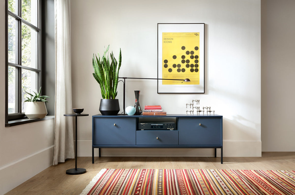 Mono-TV-Ständer, Marineblau