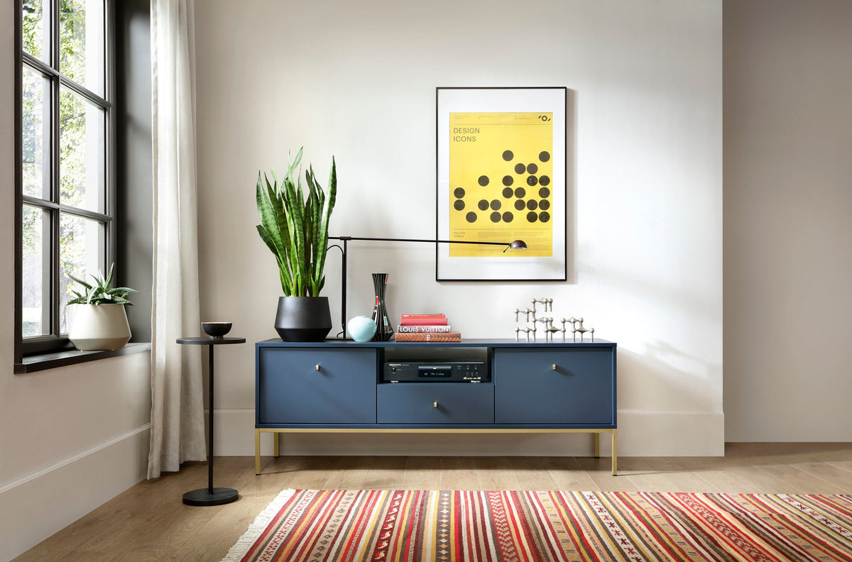 Mono-TV-Ständer, Marineblau