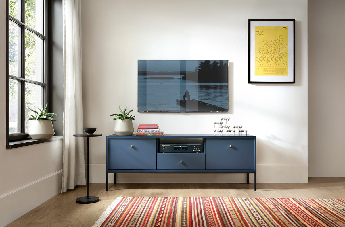 Mono-TV-Ständer, Marineblau