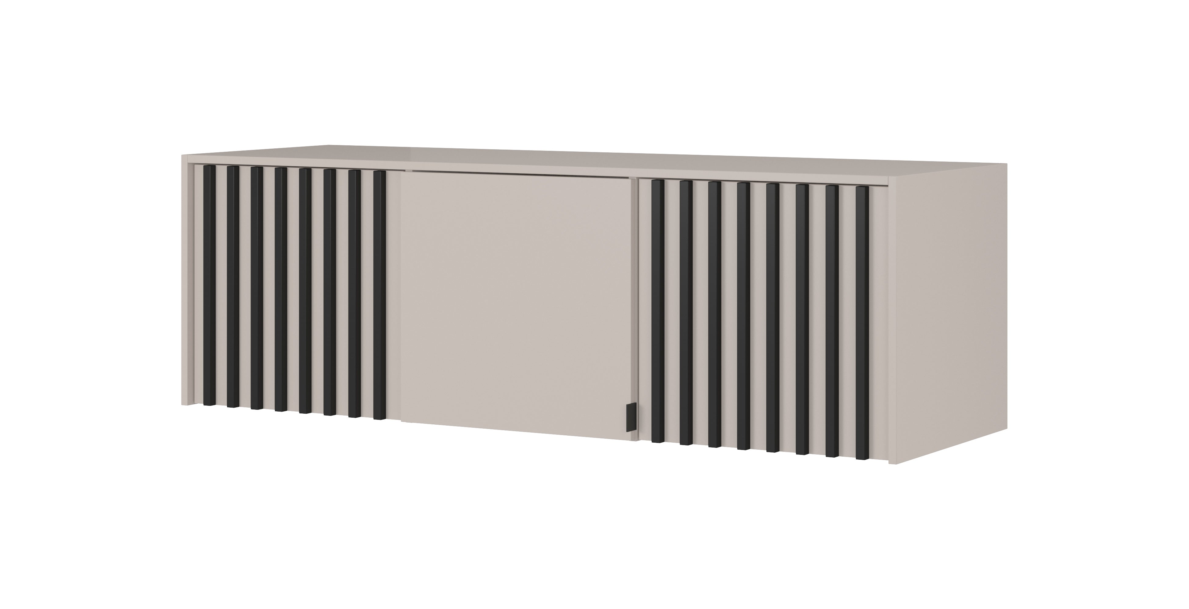 NELLY 3D WARDROBE EXTENSION Cashmere / Black Slats